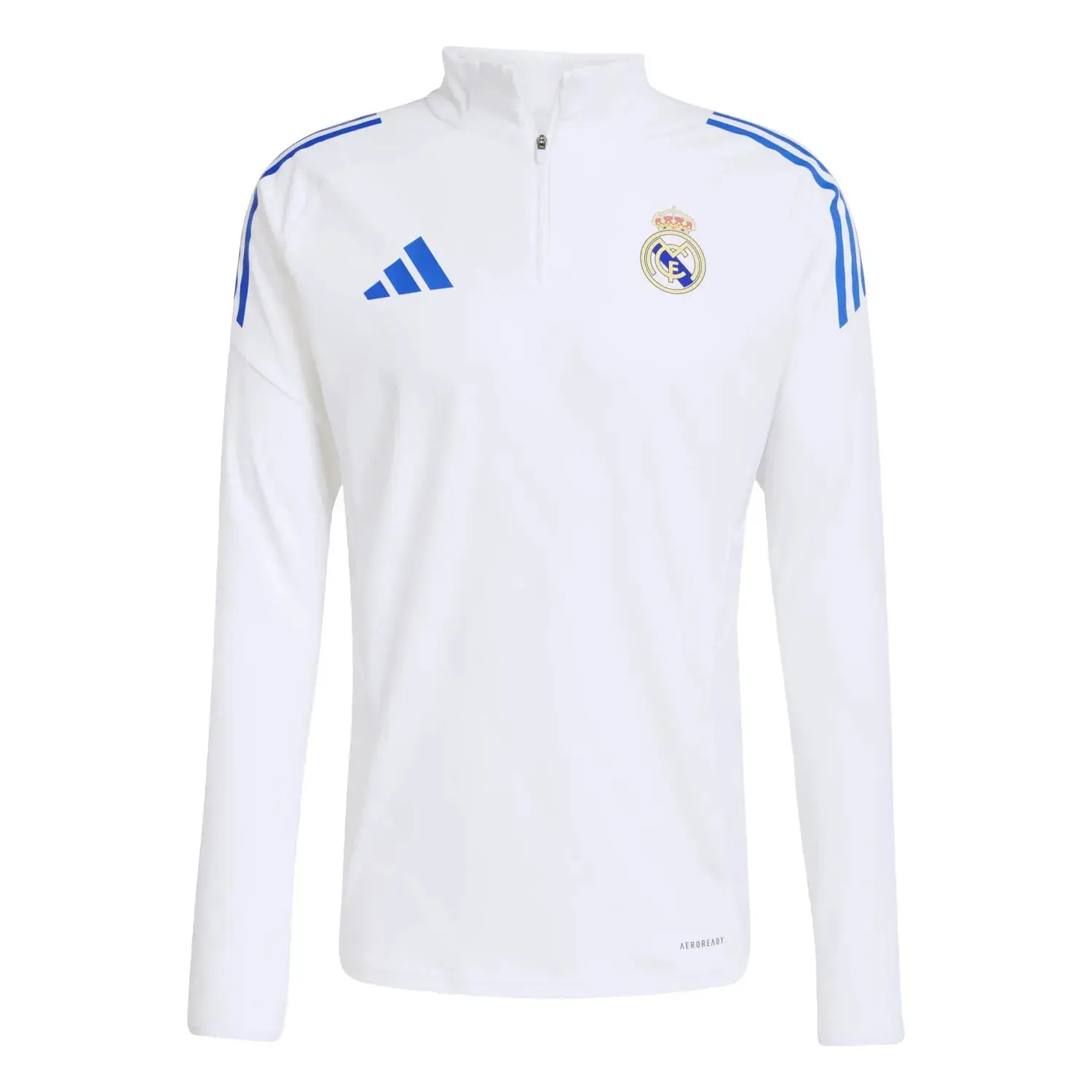 Adidas Men's Blanc Real Madrid Tracksuit Jacket Eu 2025/26