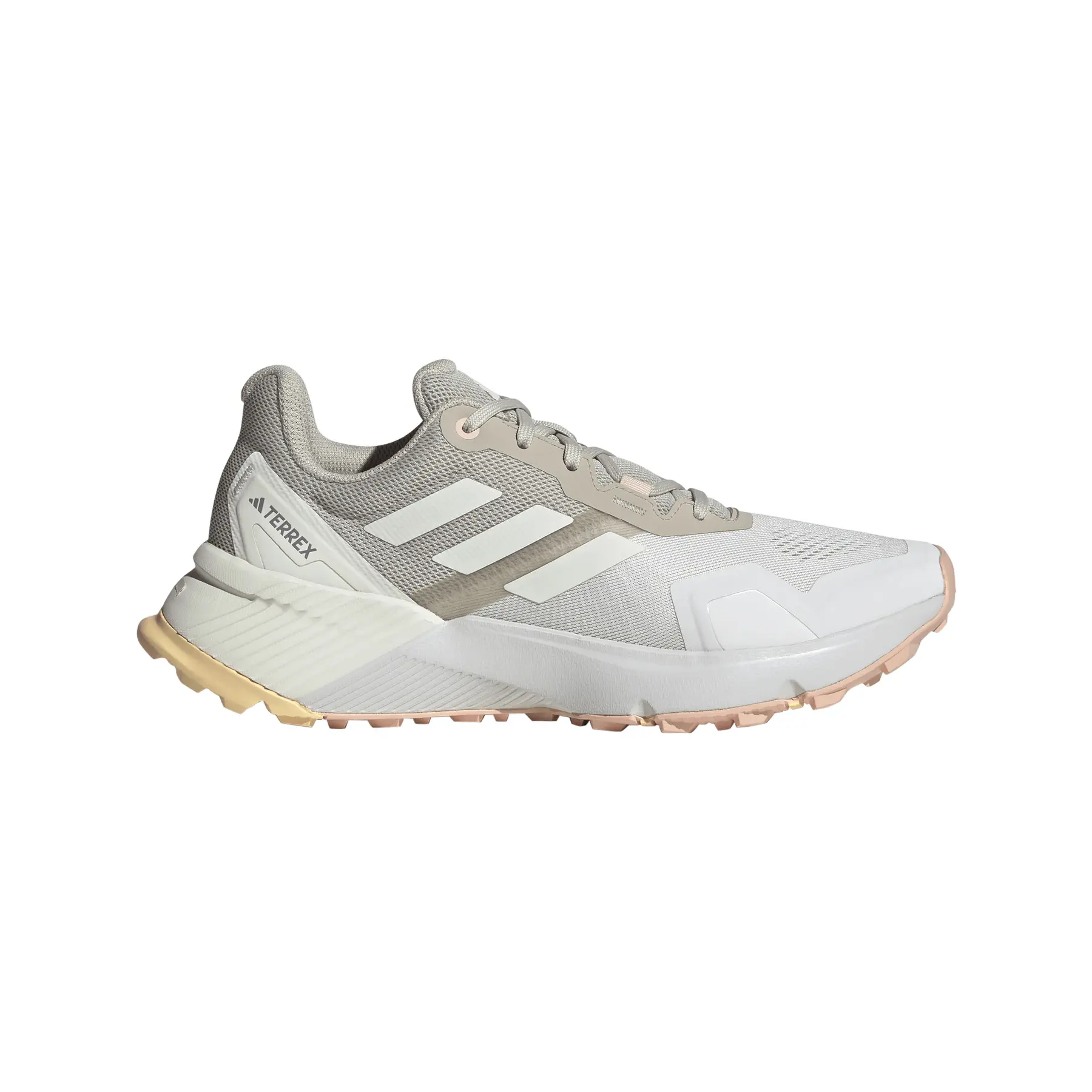 Adidas Women's Beige Trail Running Shoes Terrex Soulstride