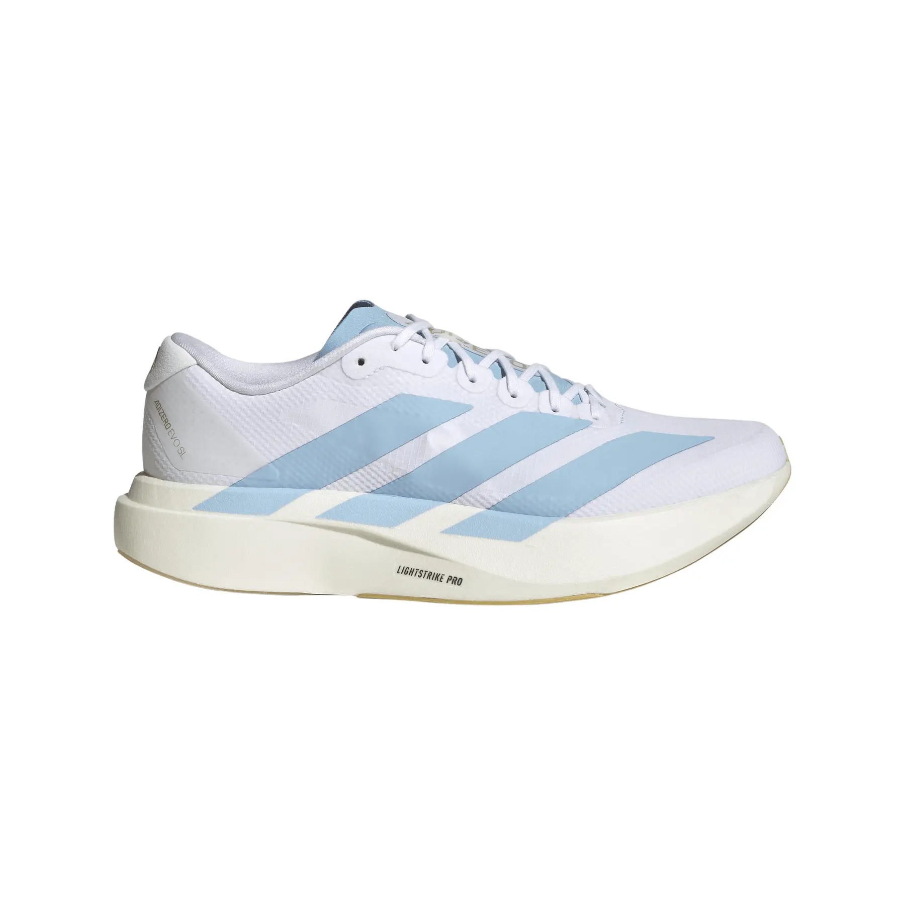 Adidas Men's Blanc Running Shoes Adizero Evo Sl