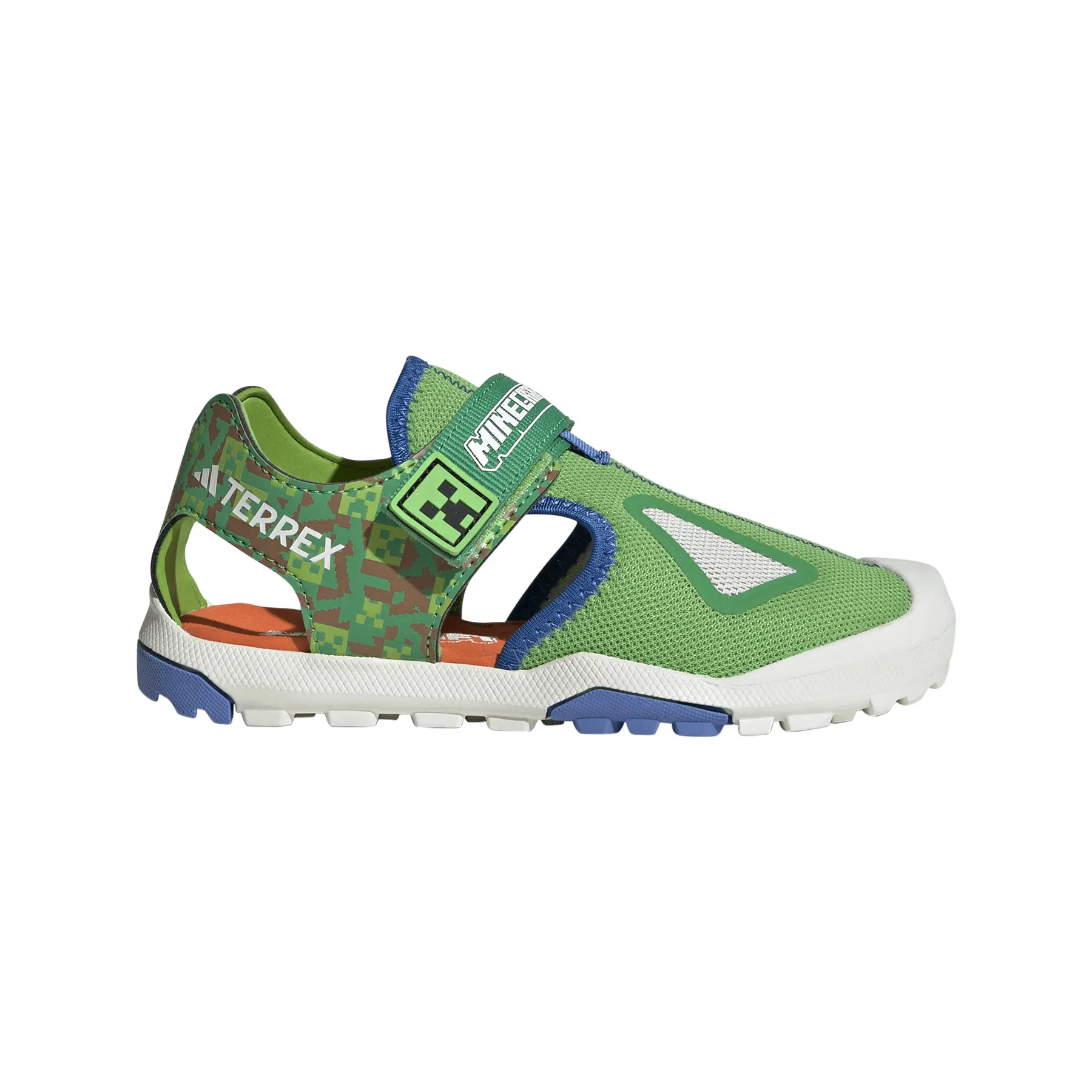 Adidas Unisex Kids Vert Hiking Sandals For Children Minecraft Terrex Captain Toey 2.0