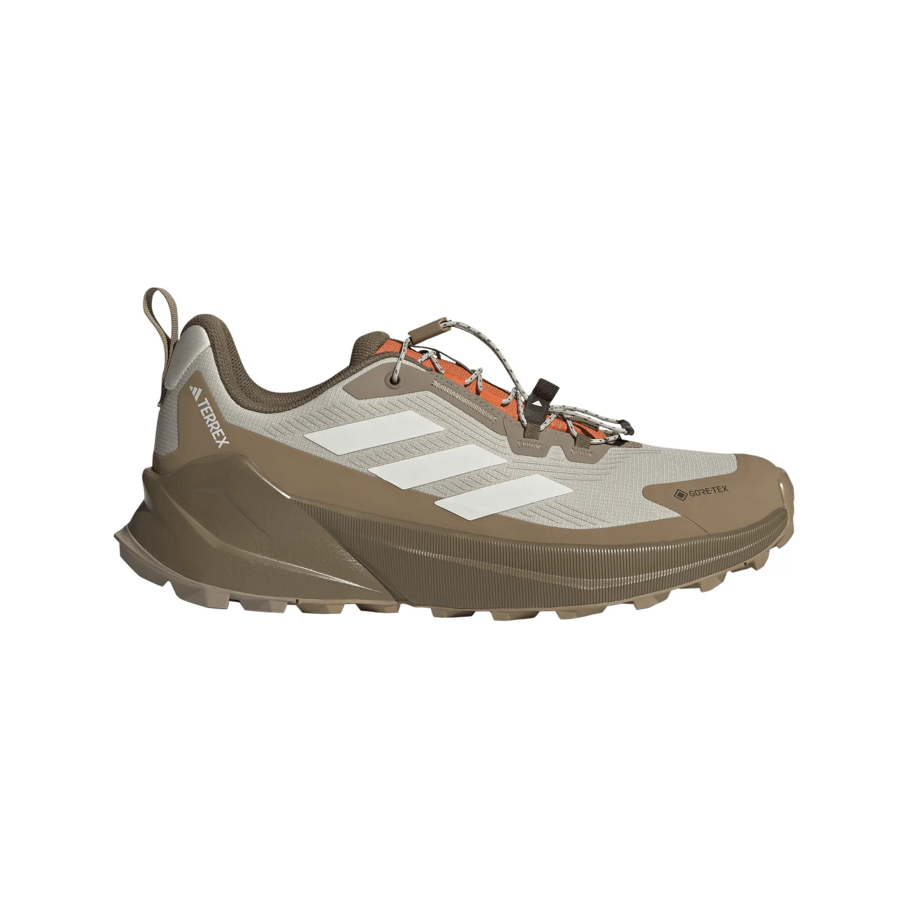 Adidas Men's Beige Hiking Shoes Terrex Trailmaker 2 Gore-Tex Speed Lace
