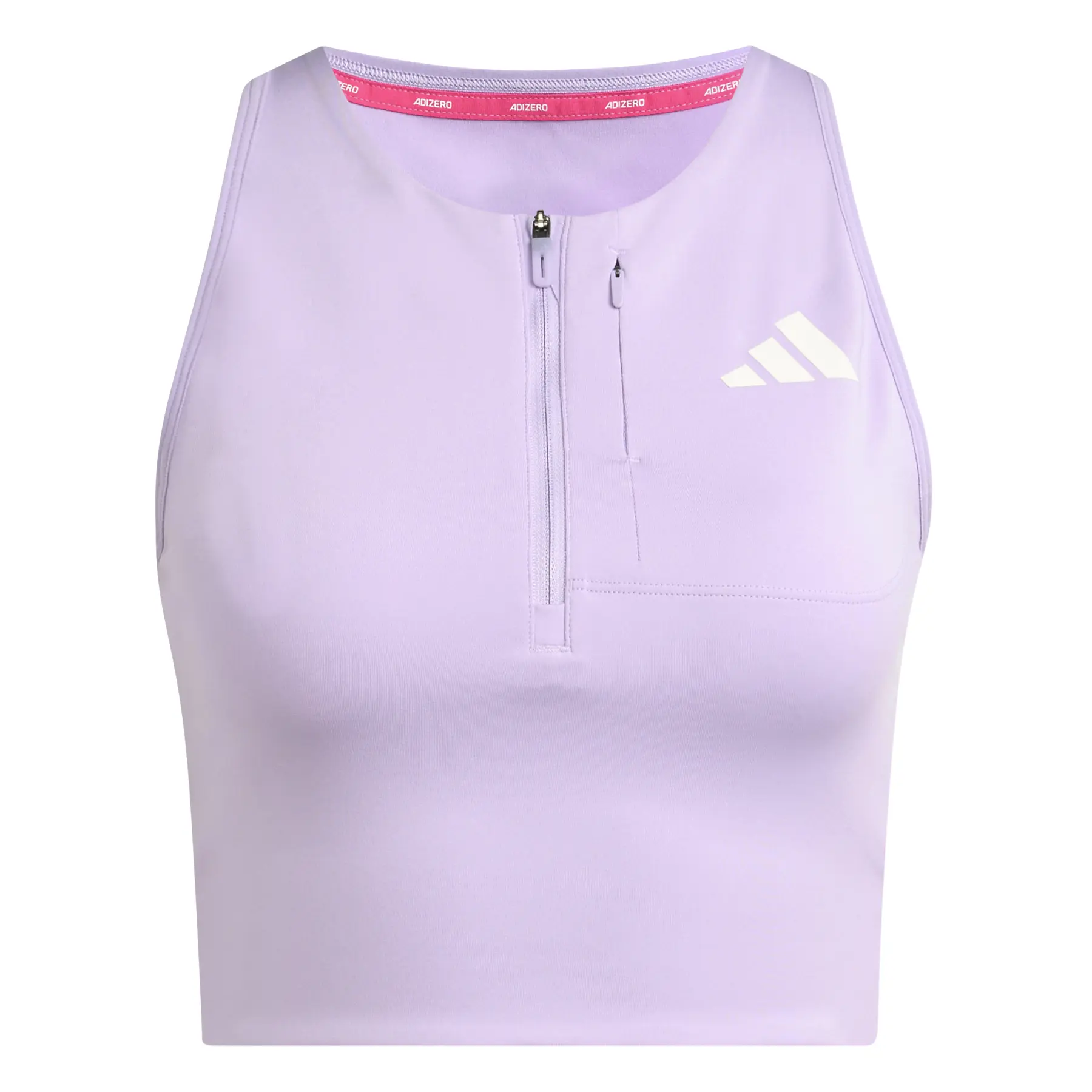 Adidas Femme Débardeur Adizero, Violet, Taille L