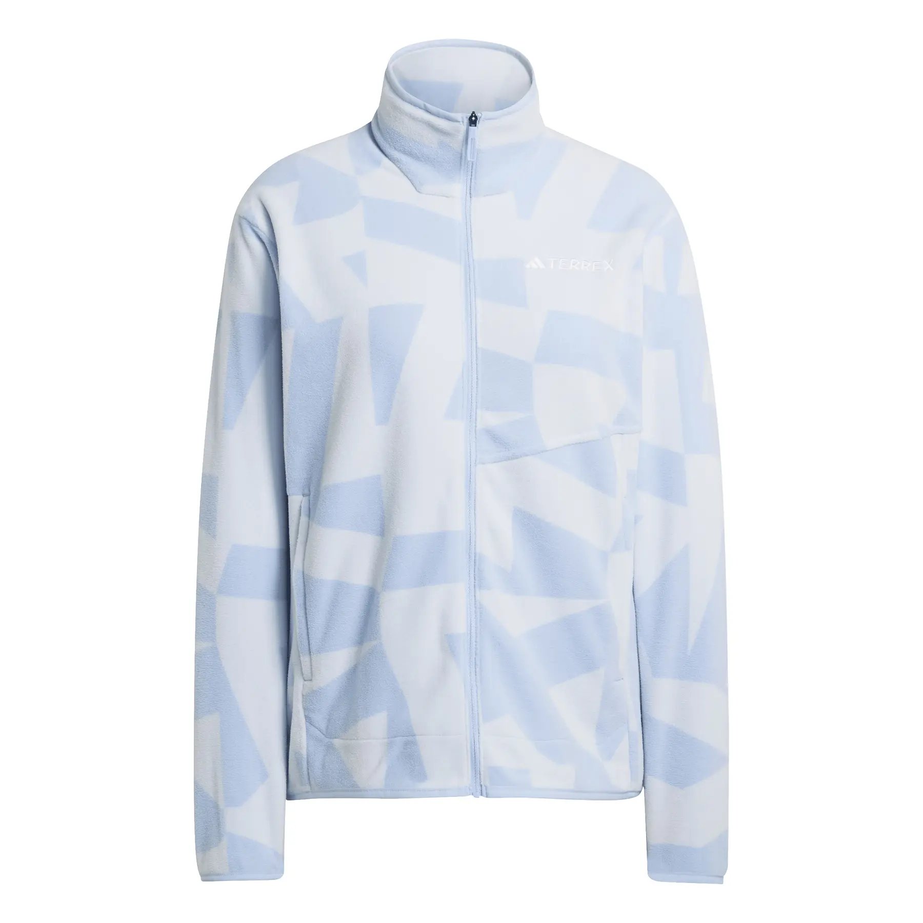 Adidas Women's Bleu Full-Zip Fleece Terrex Multi