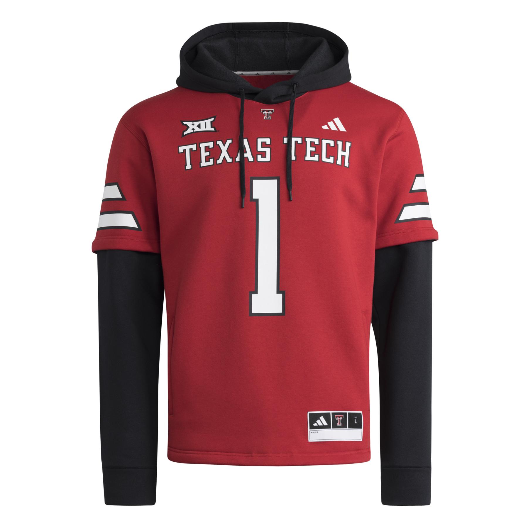 4068807276413 - Hoodie Domicile adidas Texas Tech