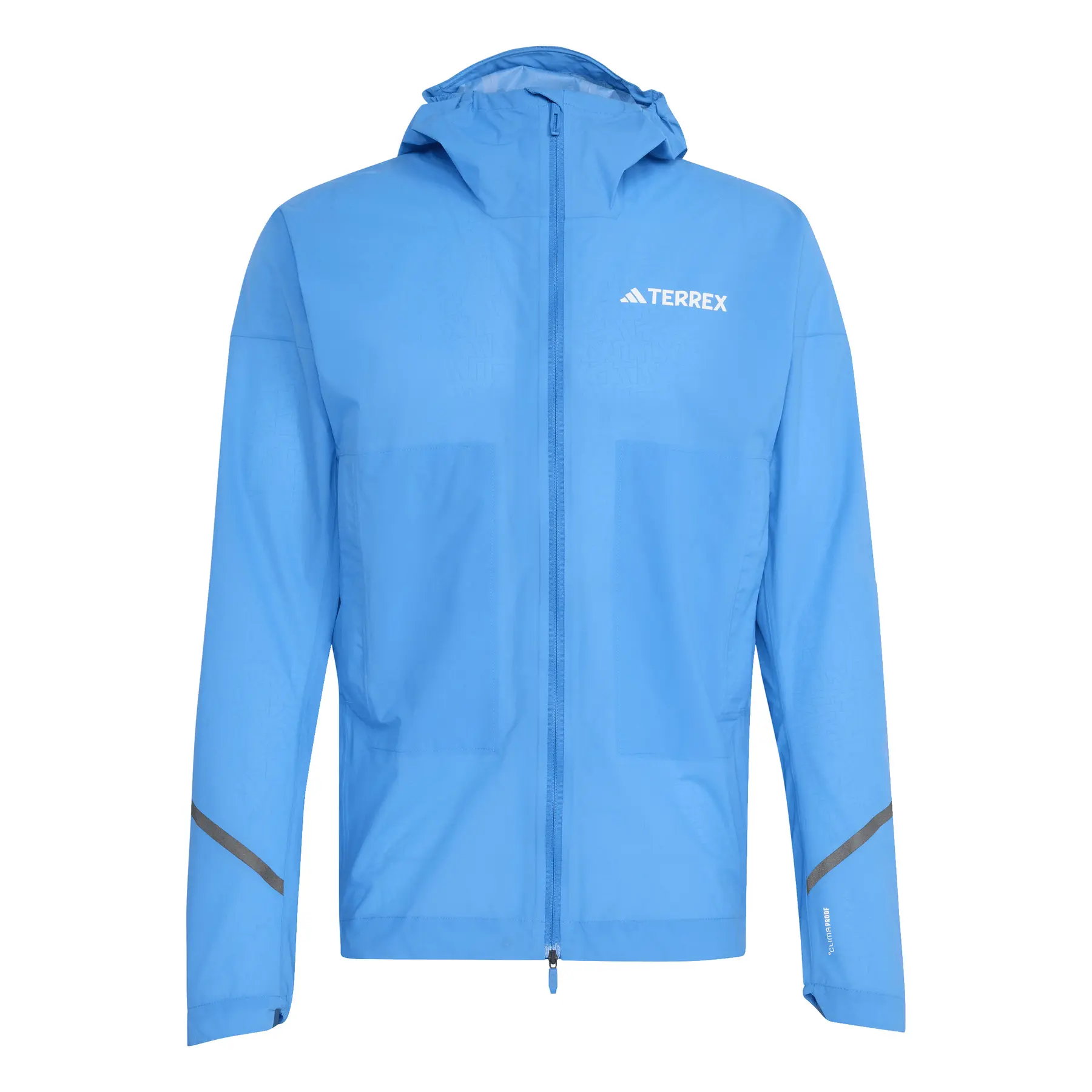 Adidas Men's Bleu Hooded Jacket Terrex Xperior 2.5