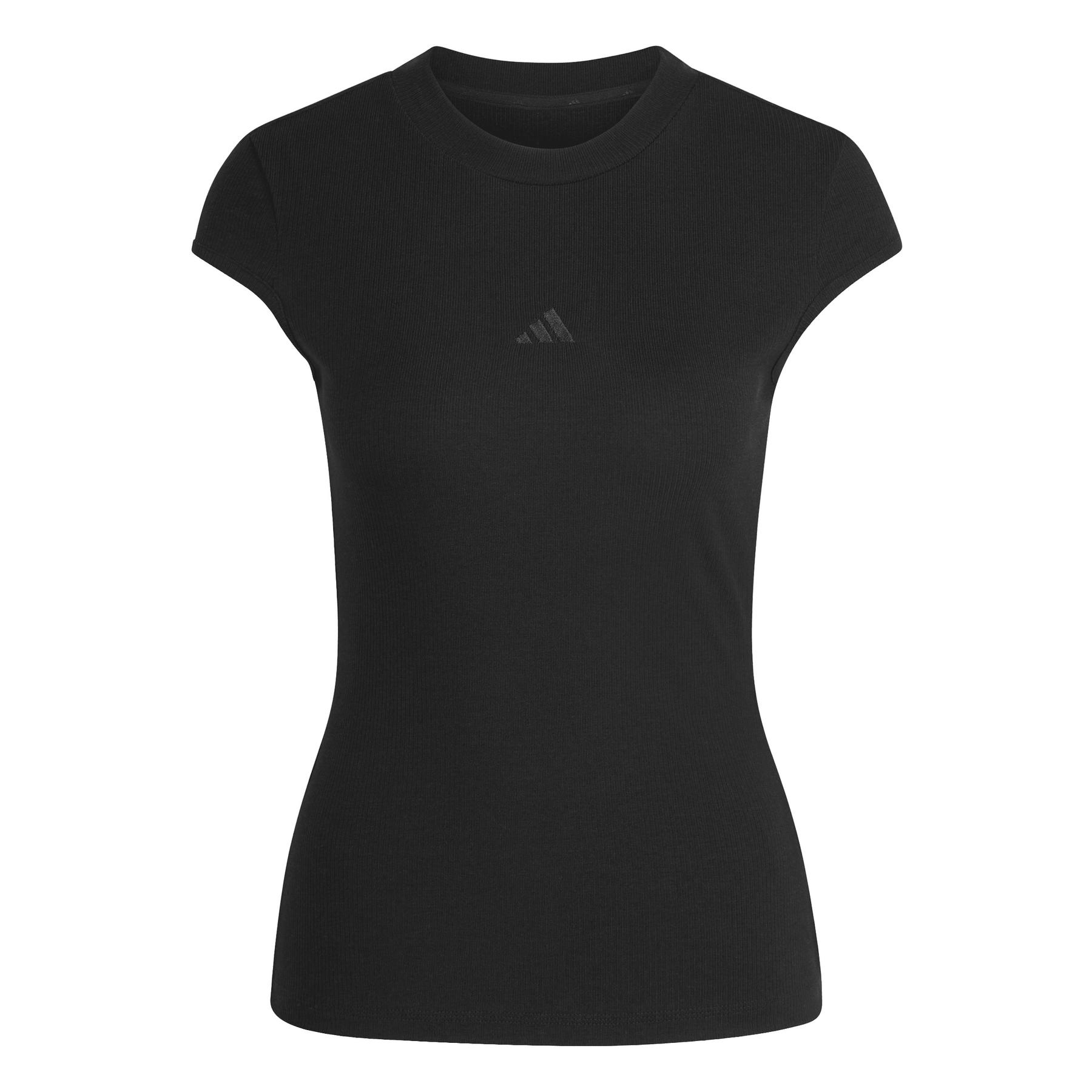 T-shirt da donna adidas Seasonal Essentials Rib