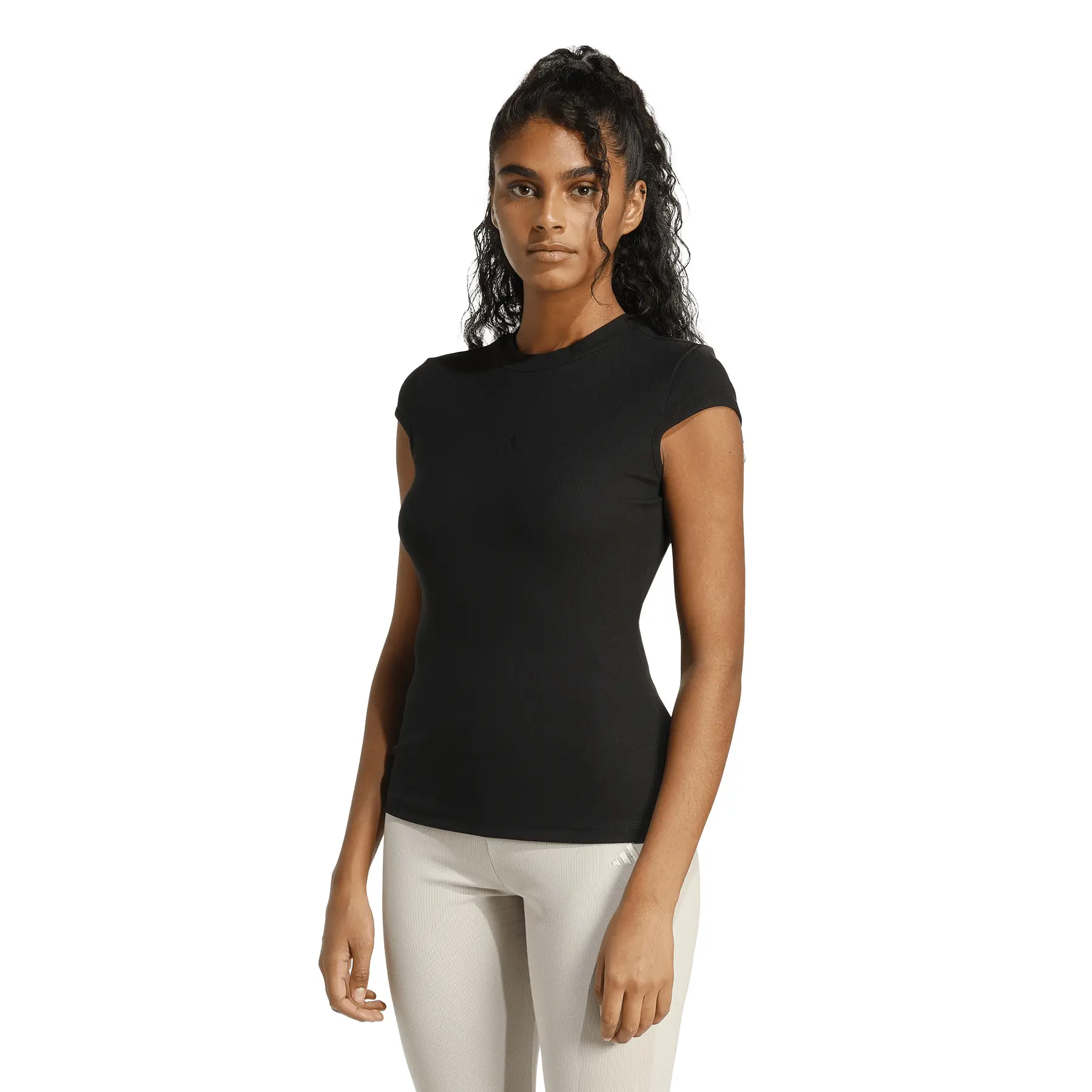 Women's T-shirt adidas Seasonal Essentials Rib | Direct-Volley