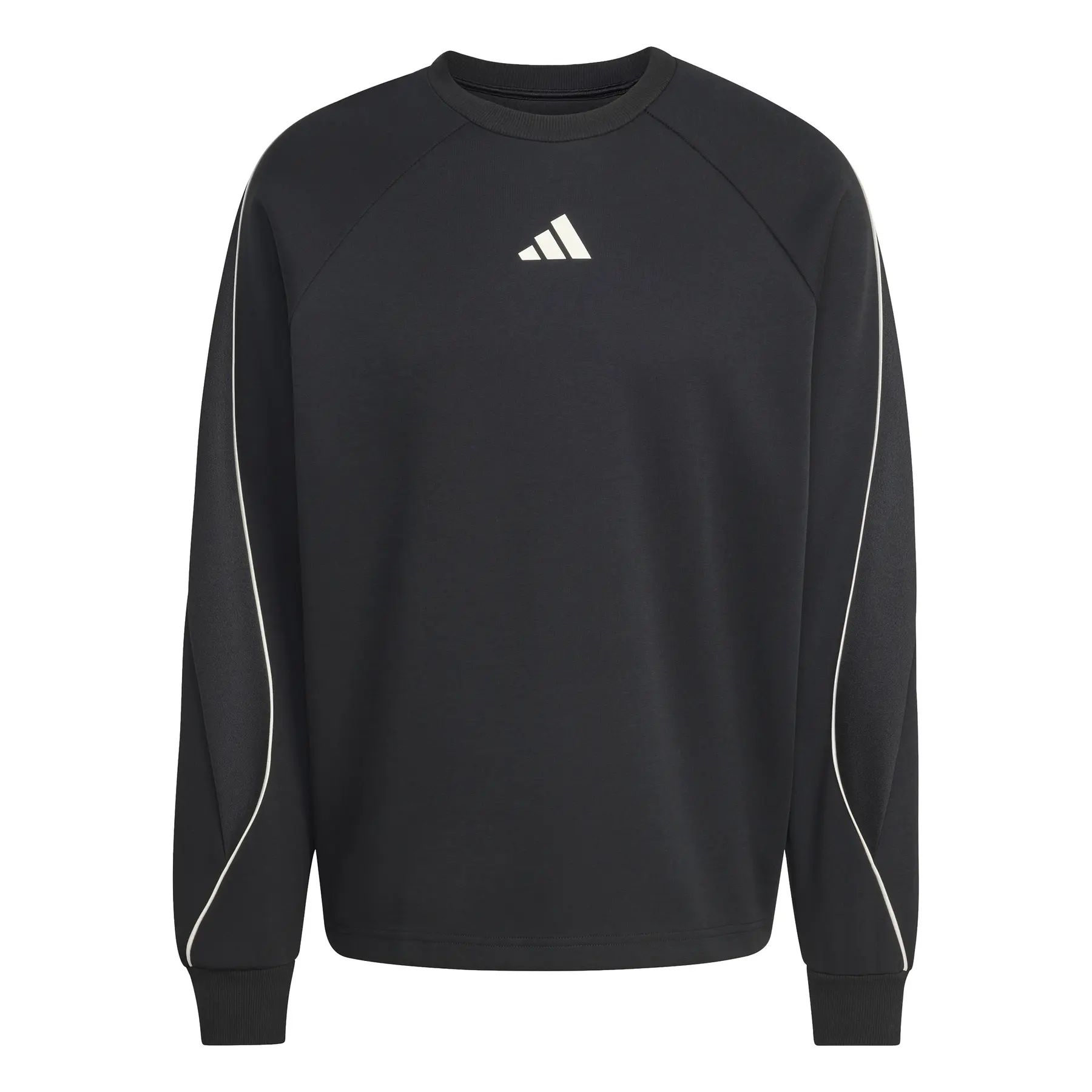 Adidas Noir Round Neck Sweatshirt Stadium