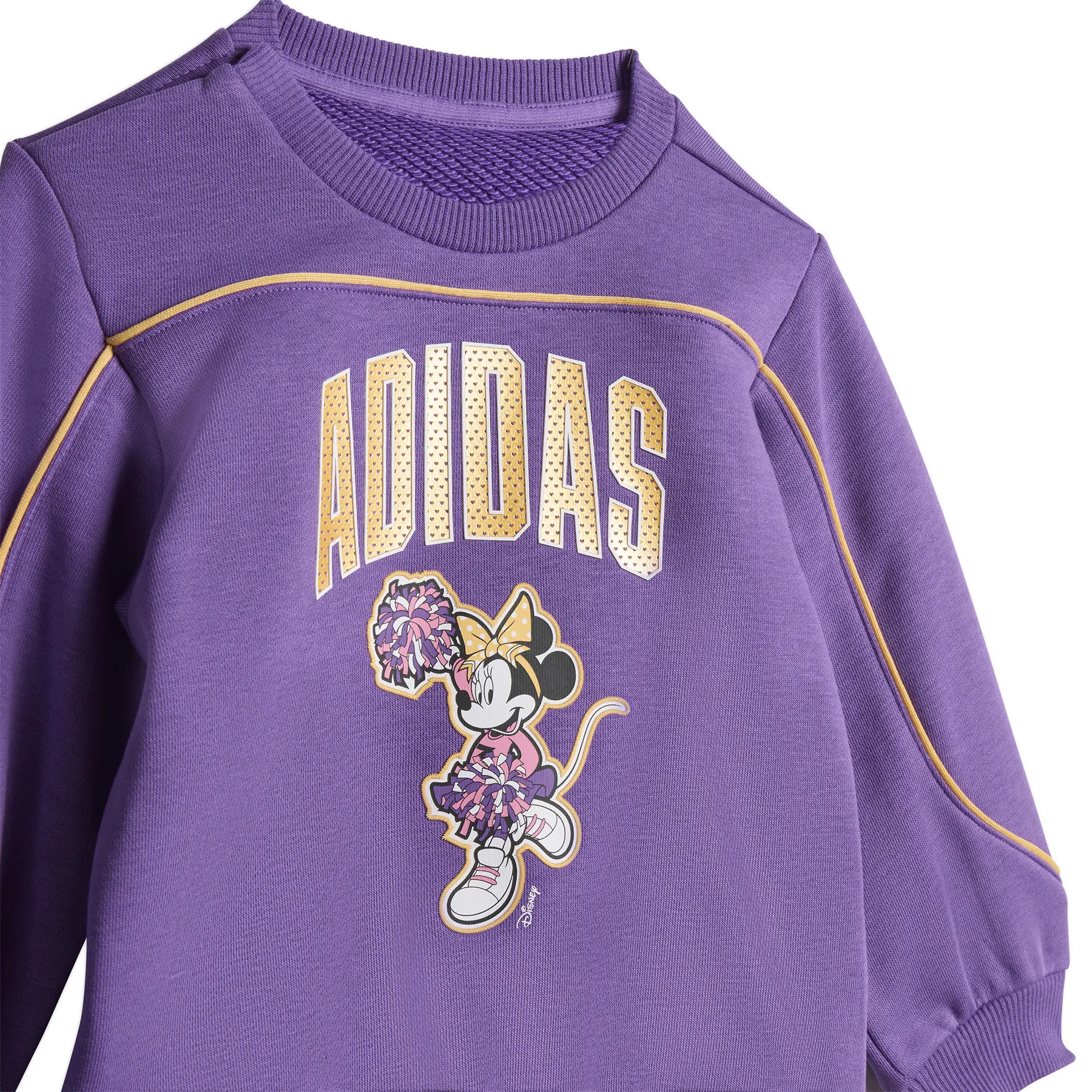 Baby girl hoodie and trousers set adidas Disney Minnie Mouse