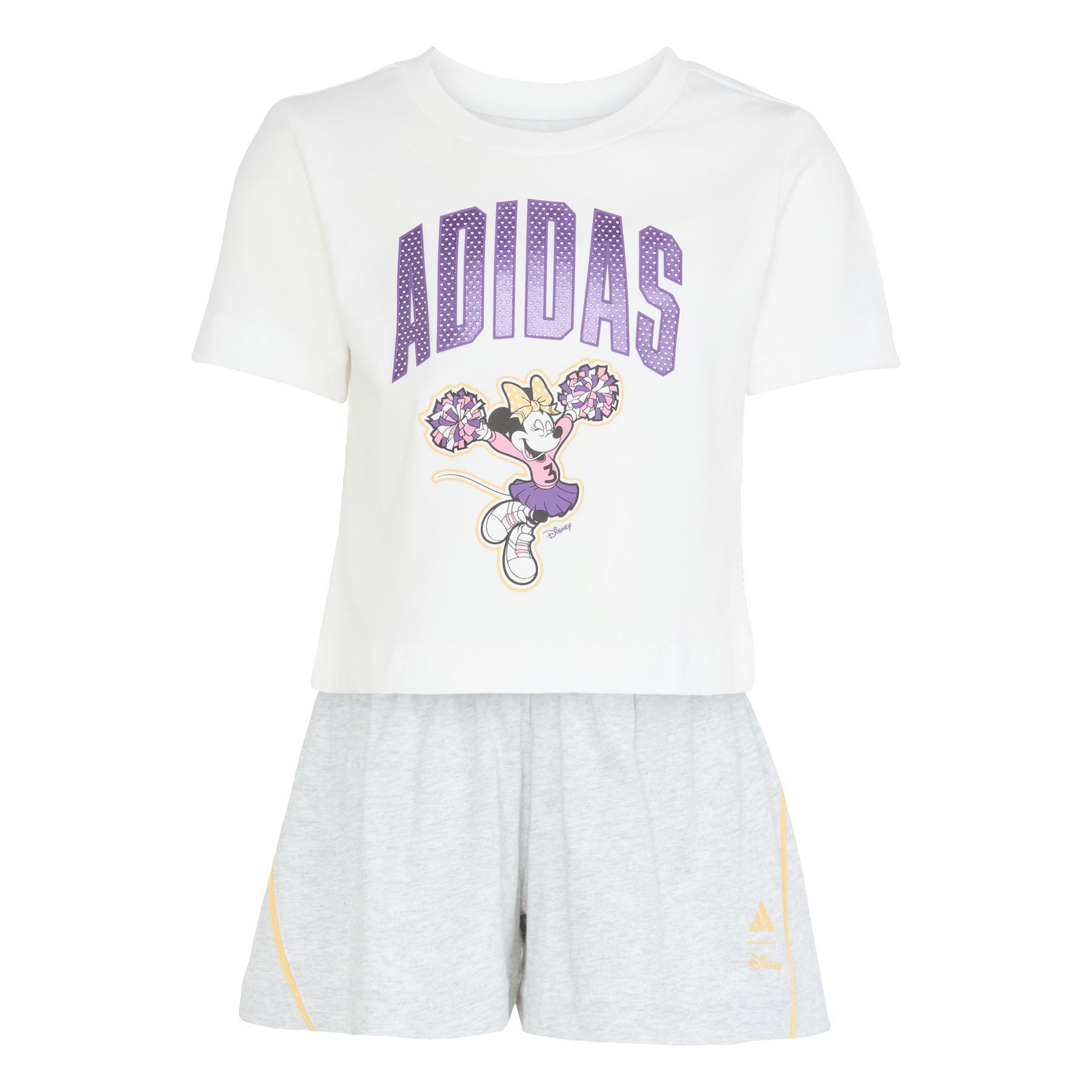 4068821269958 - Set aus T-Shirt und Shorts für Babies adidas Disney Minnie Mouse
