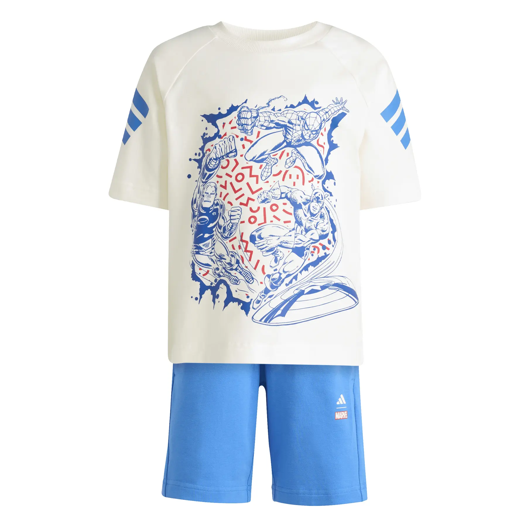 4068821155022 - Set aus T-Shirt und Shorts für Babies adidas Marvel Avengers