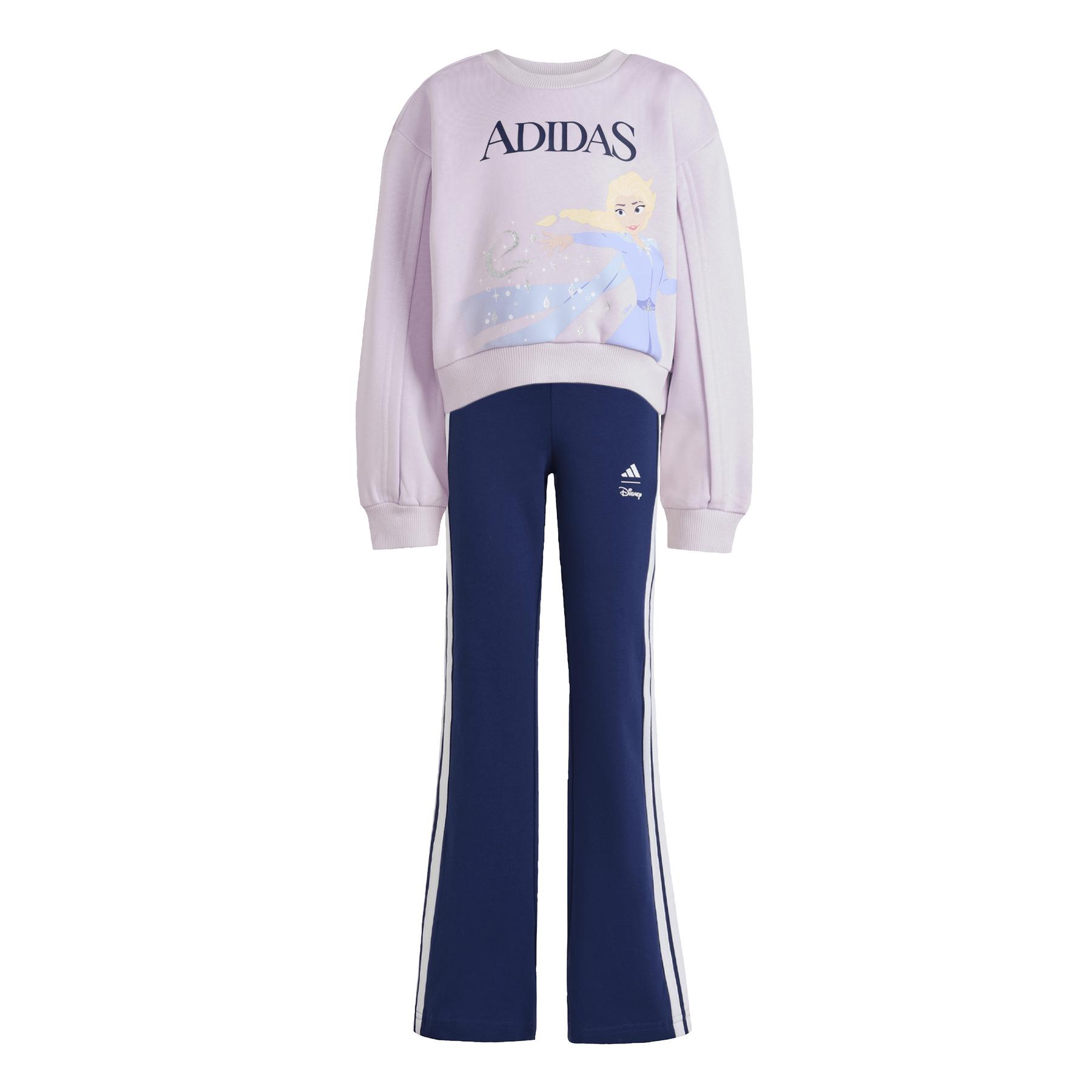Mädchen Sweatshirt- und Hosen-Set adidas Disney Frozen