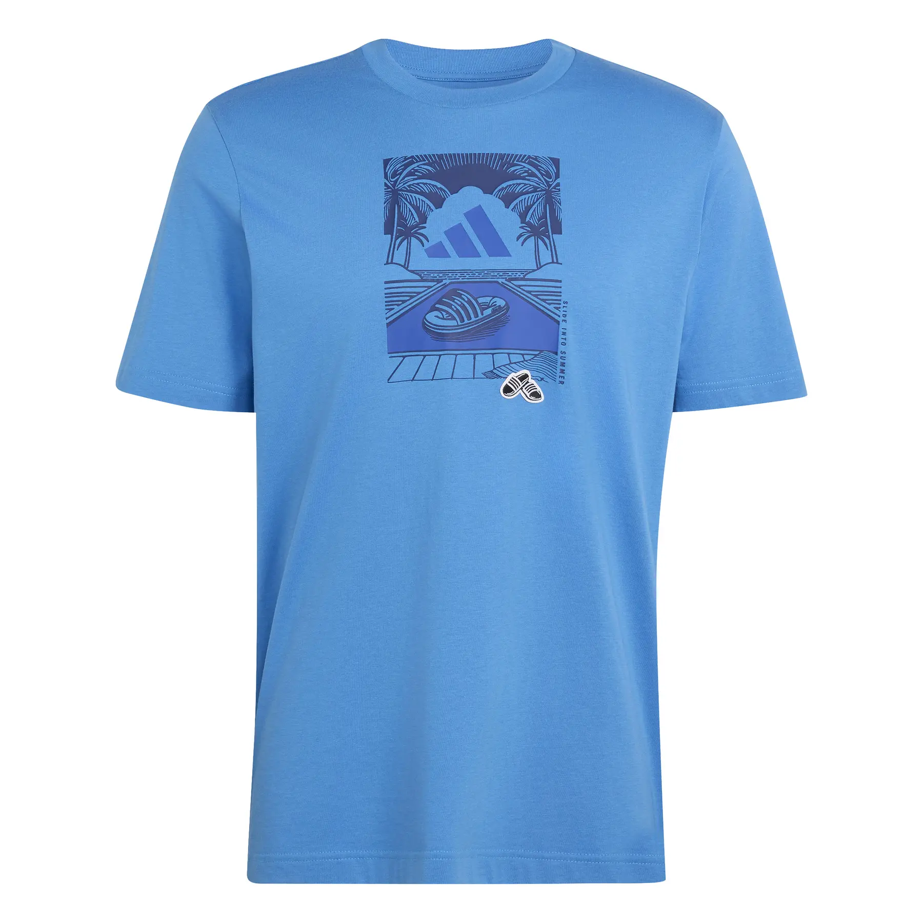 4068814060920 - T-Shirt adidas Summer Slides Relax Graphic