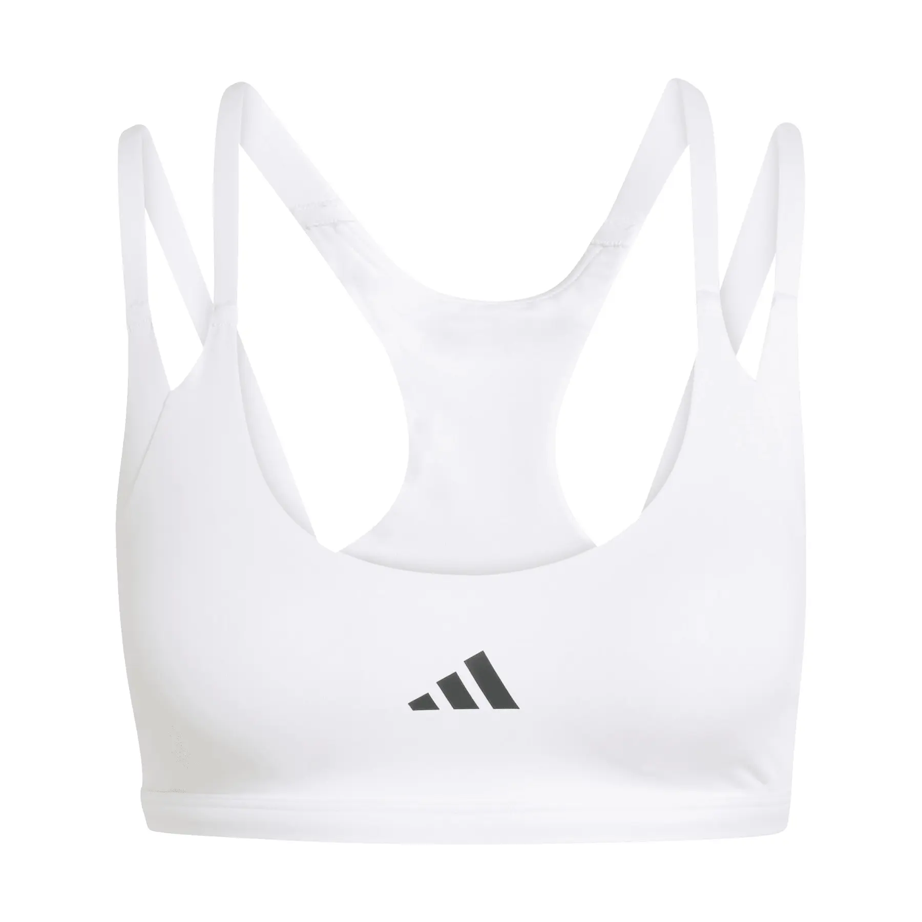 Adidas Women's Blanc Sports Bra Optime