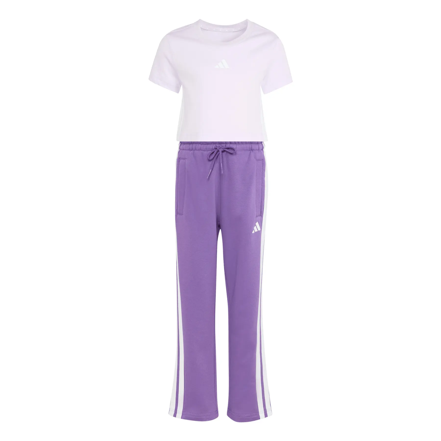 Girls' t-shirt and jogger pants set adidas Essentials