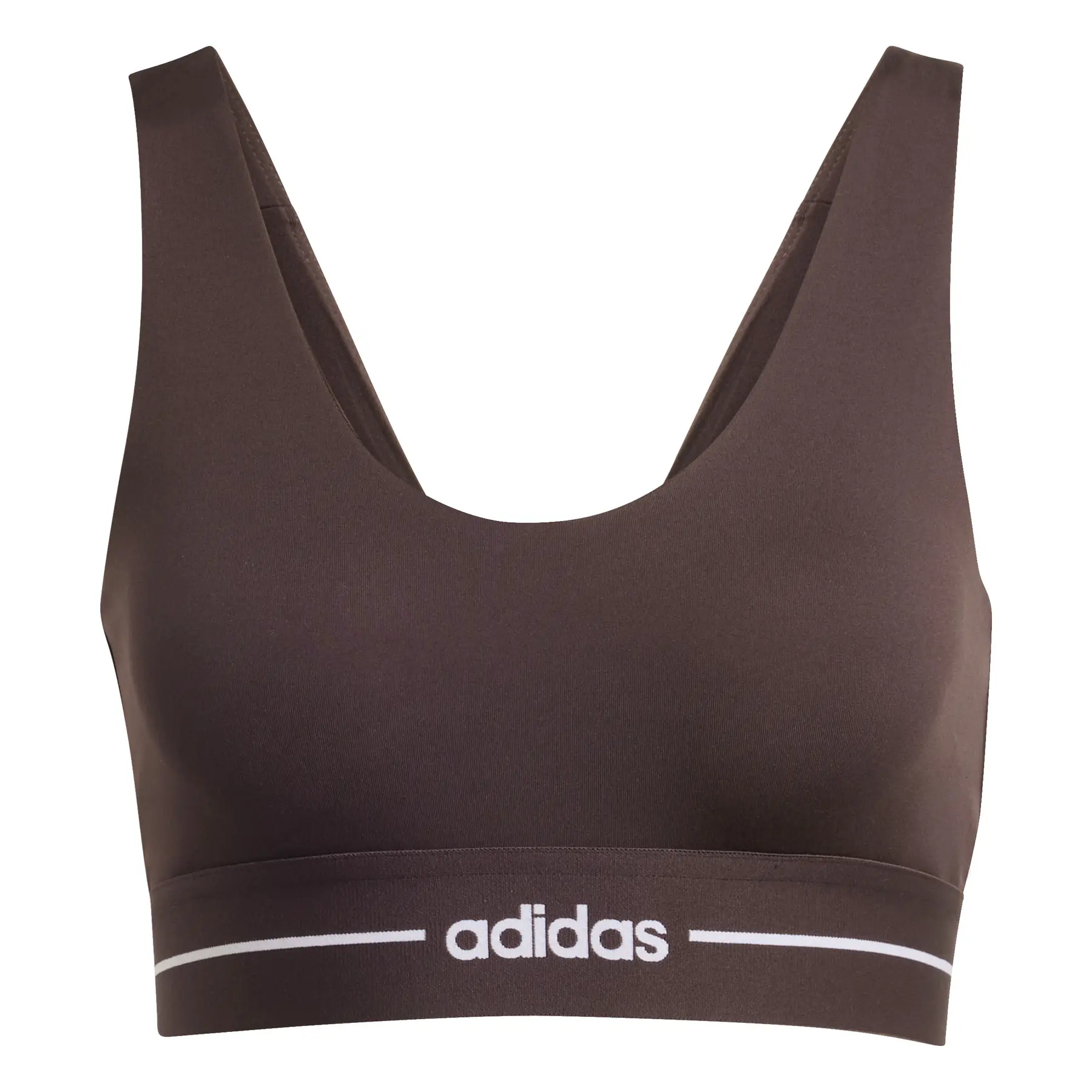 Adidas Women's Marron Sports Bra Hyperglam