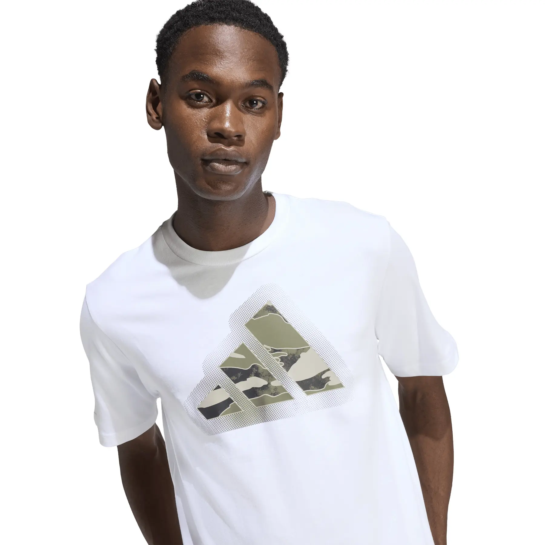 トップス MAZZ t-shirt white/camo T-shirt adidas Camo Modern | Handball-Store