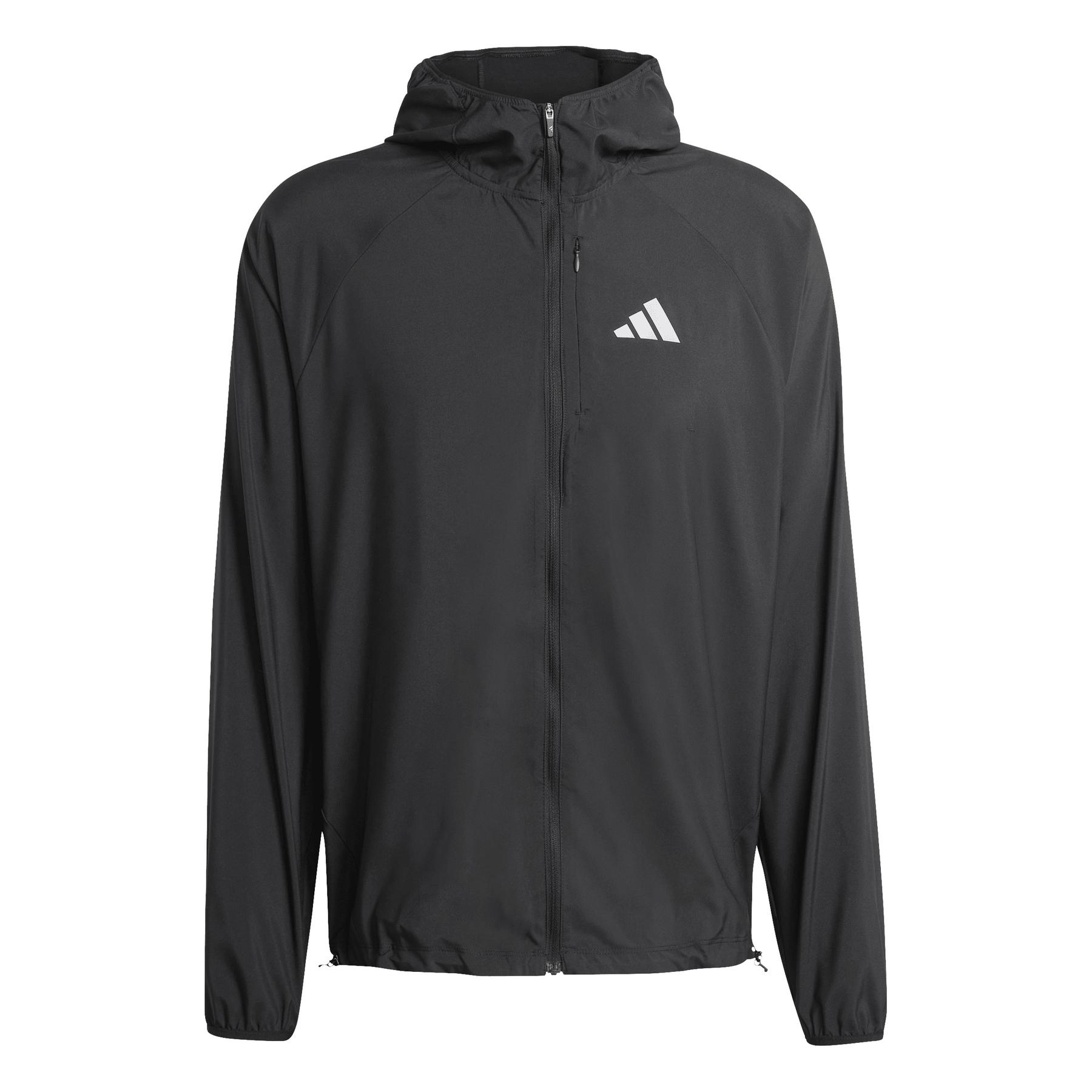 Adidas Homme Veste imperméable Essentials, Noir, Taille S