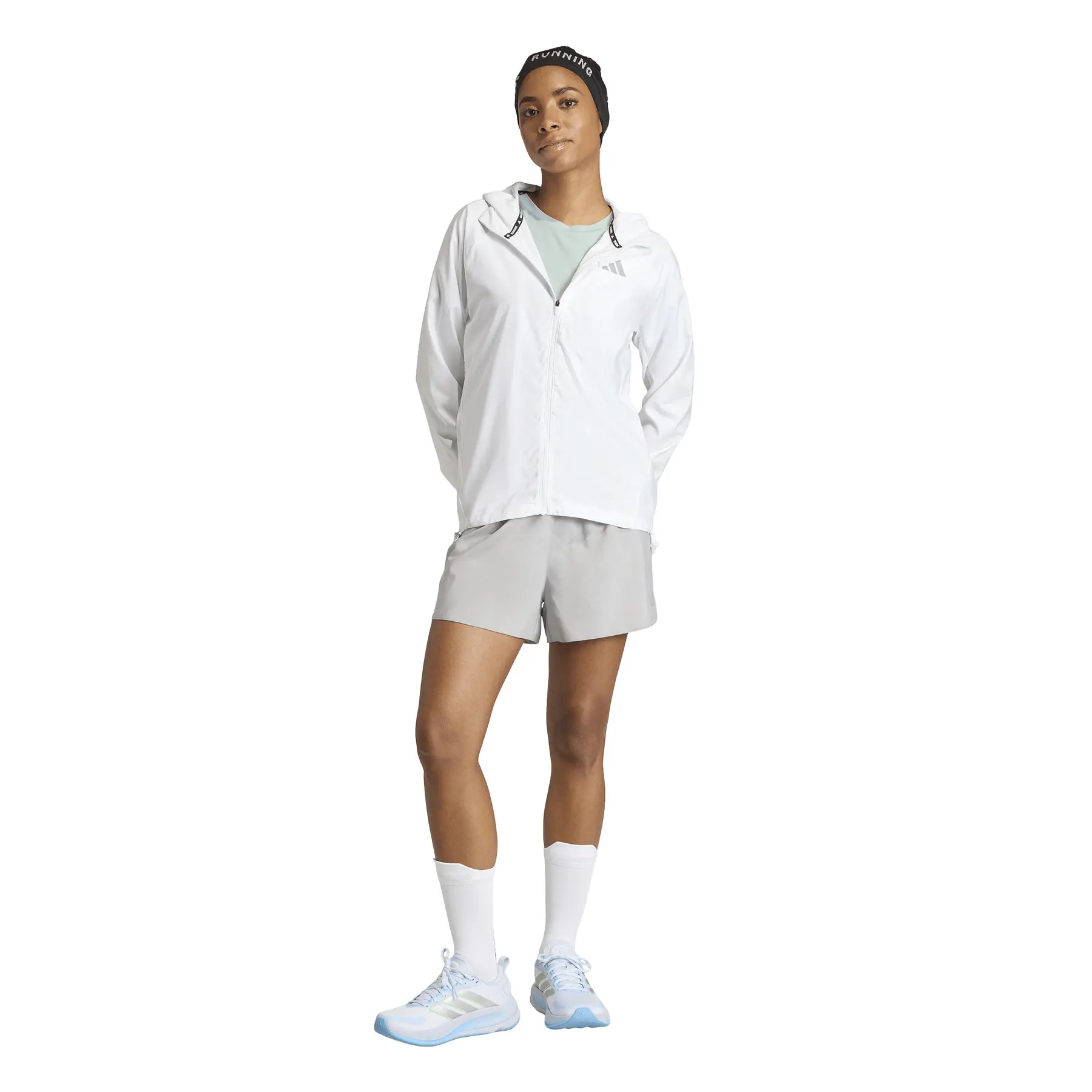 Women's hooded waterproof jacket adidas Essentials | Handball-Store