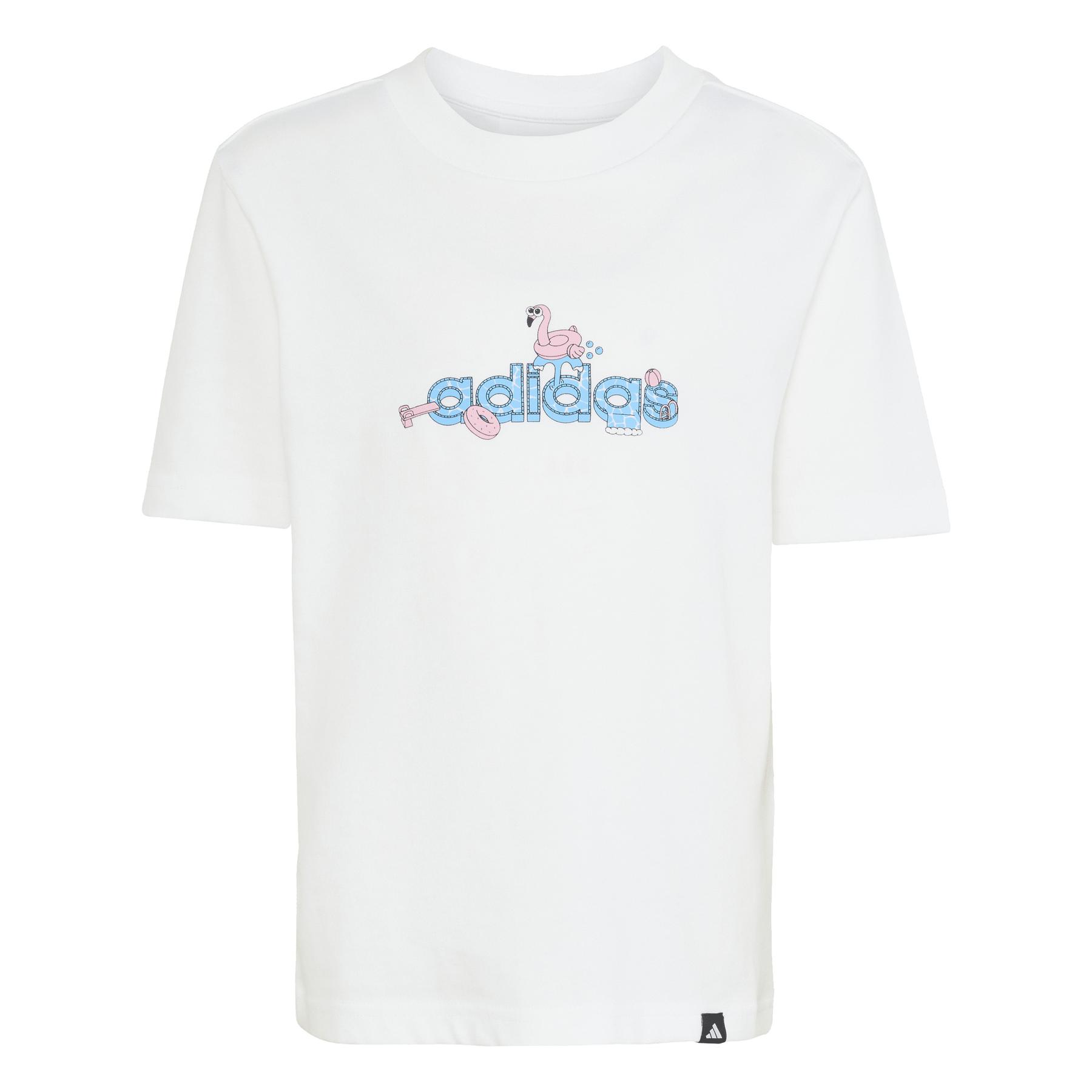 4068814090798 - T-Shirt adidas Summer Adventures Graphic