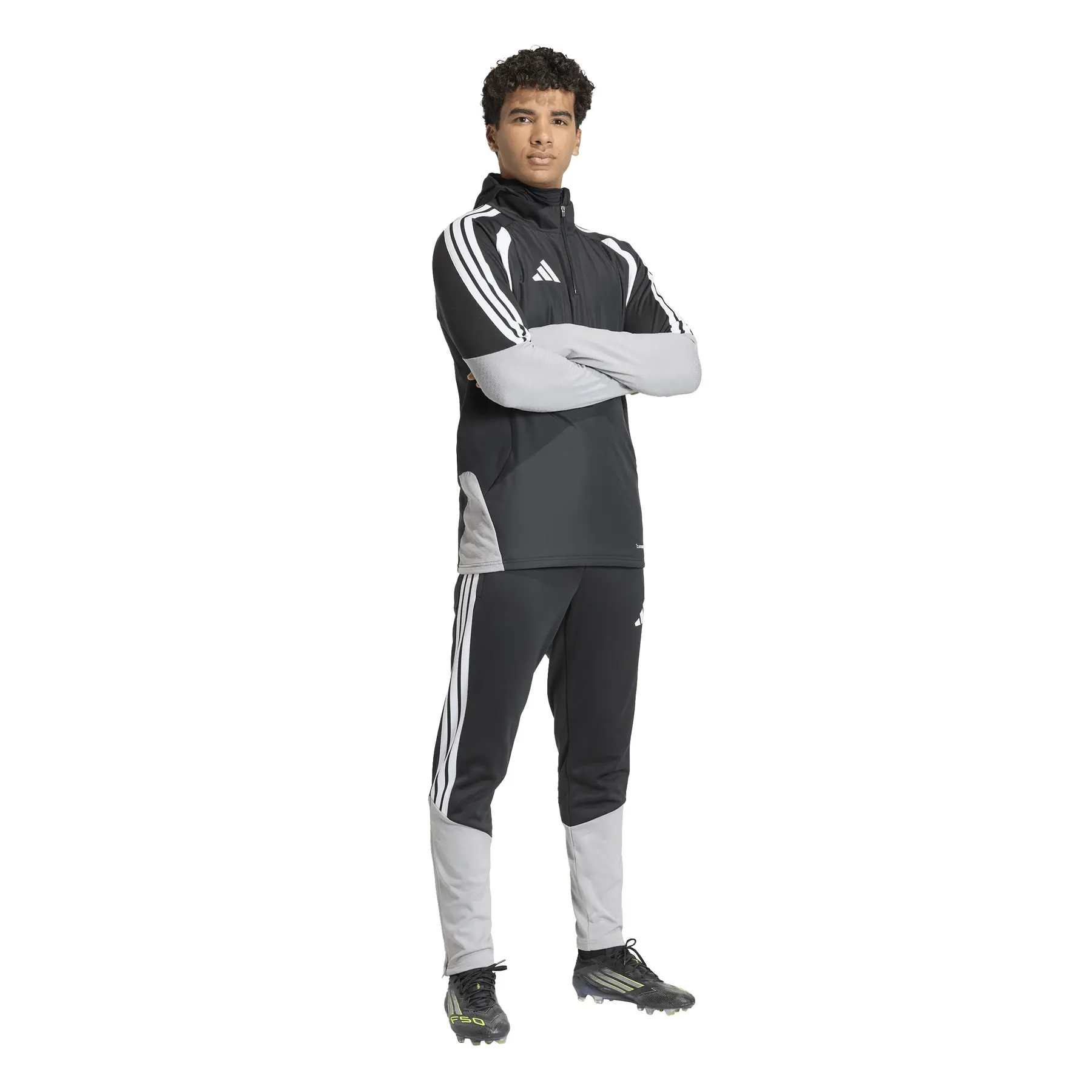 MBE ATHLETIC MASTER ベスト ホワイト ブラック Training top adidas Tiro 26 | Foot-Store