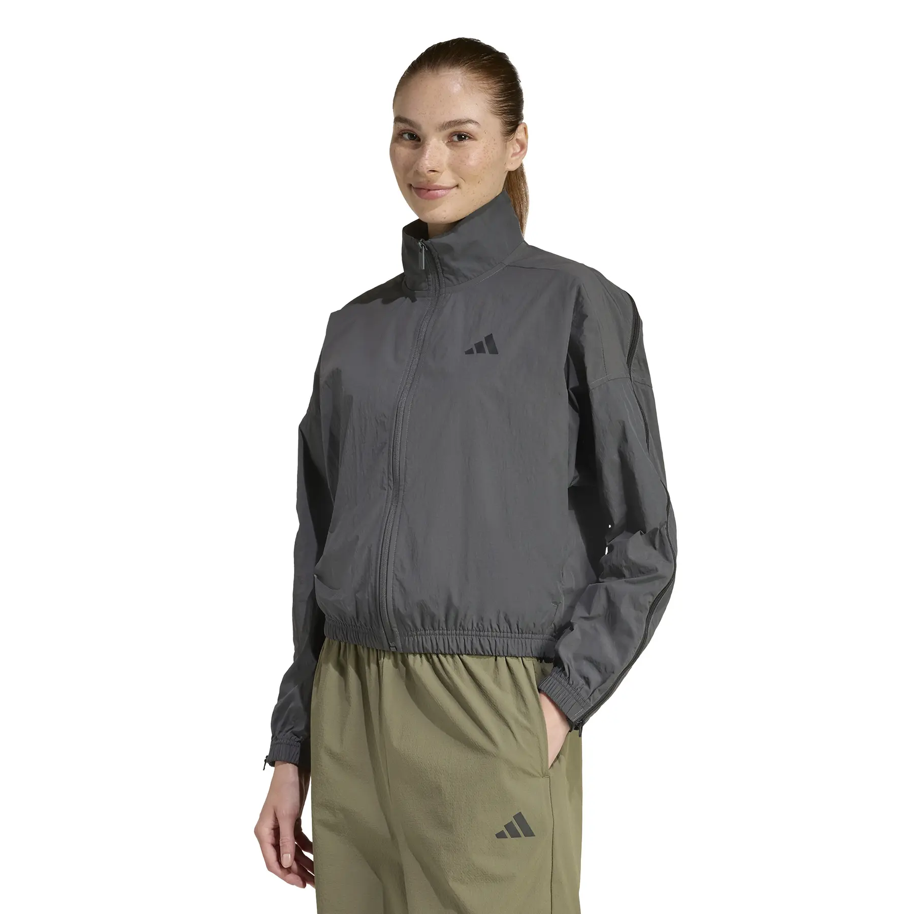 Women's sweat jacket adidas City Tech | Handball-Store