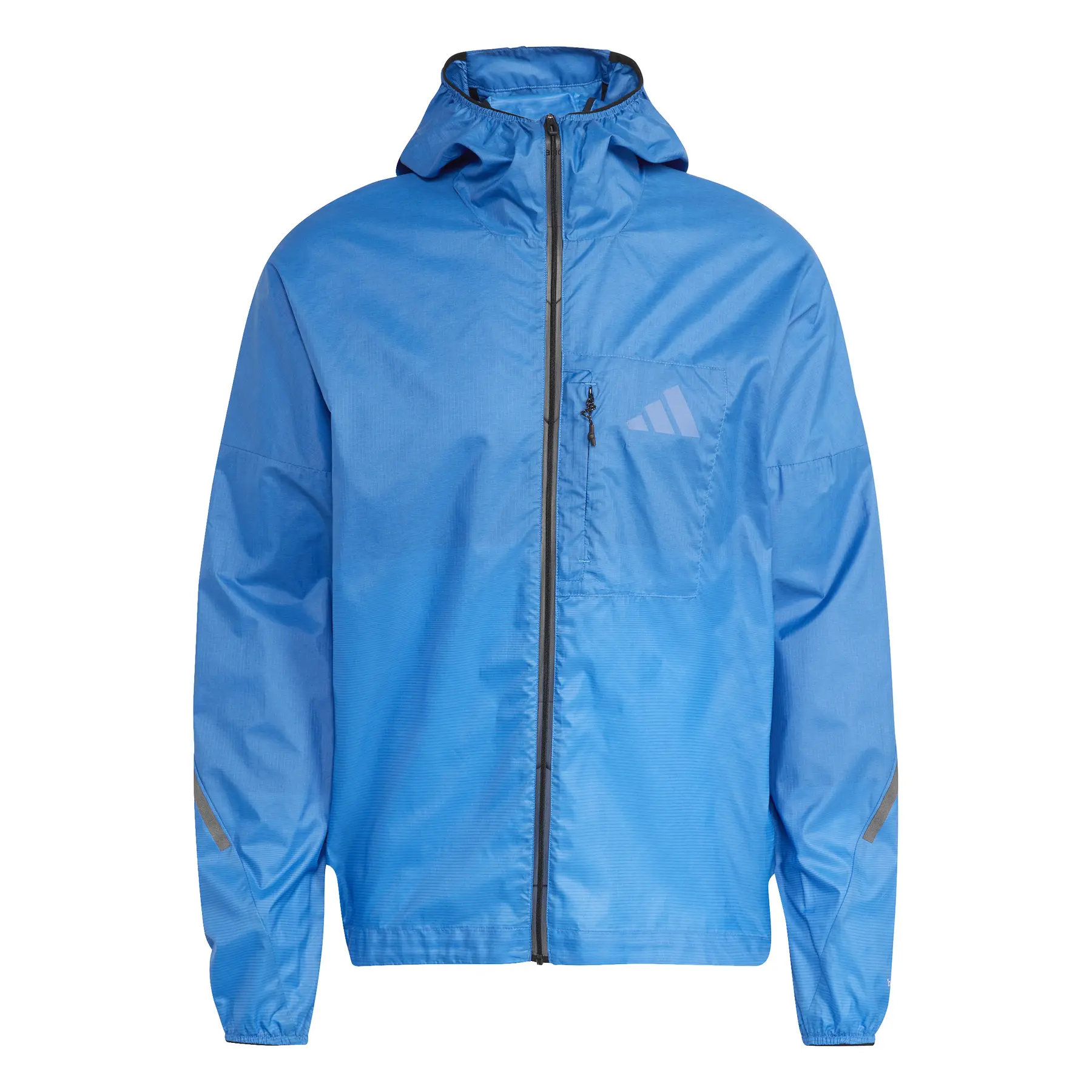 Adidas Men's Bleu Hooded Jacket Veste Terrex Xperior Clima365 Light Windweave