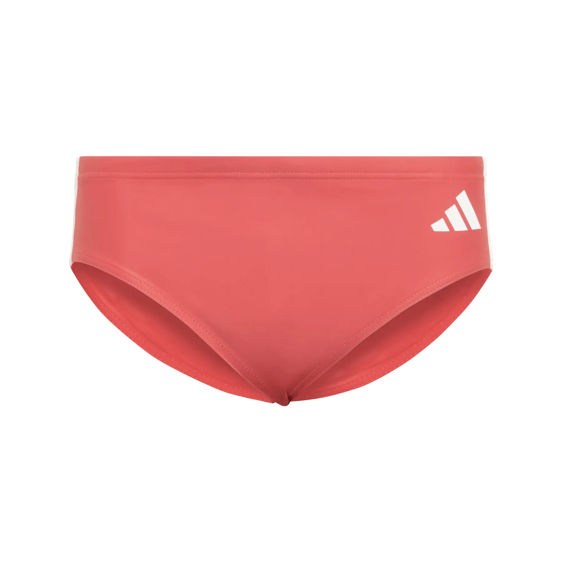 Adidas Men's Rouge Swim Trunks 3-Stripes