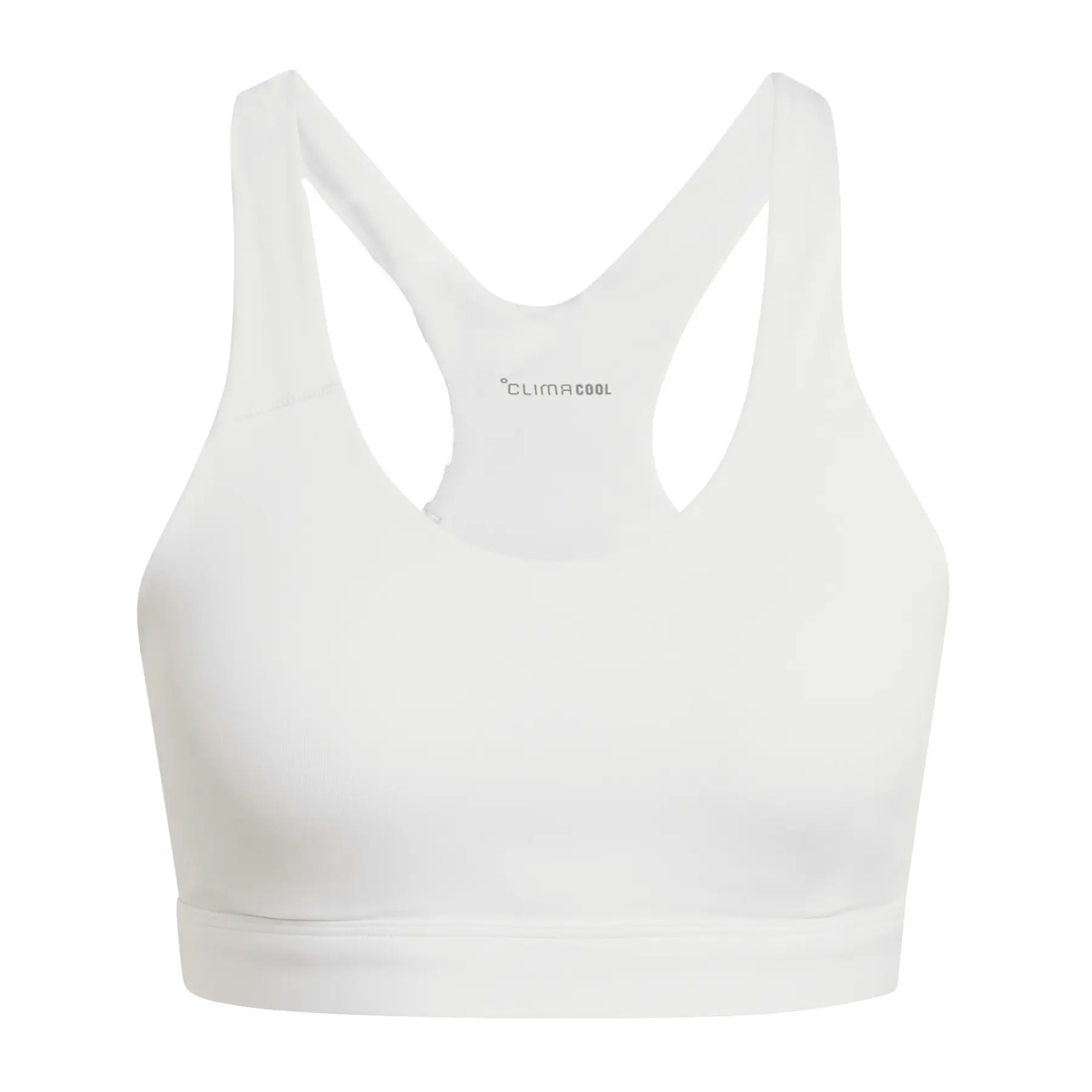Adidas Women's Blanc Sports Bra Optime Essential
