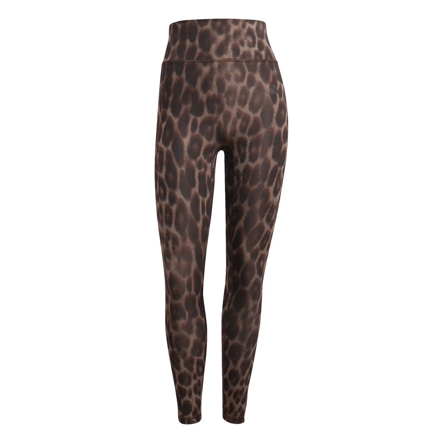 Adidas Women's Marron 7/8 Leggings Optime Essentials Leopard