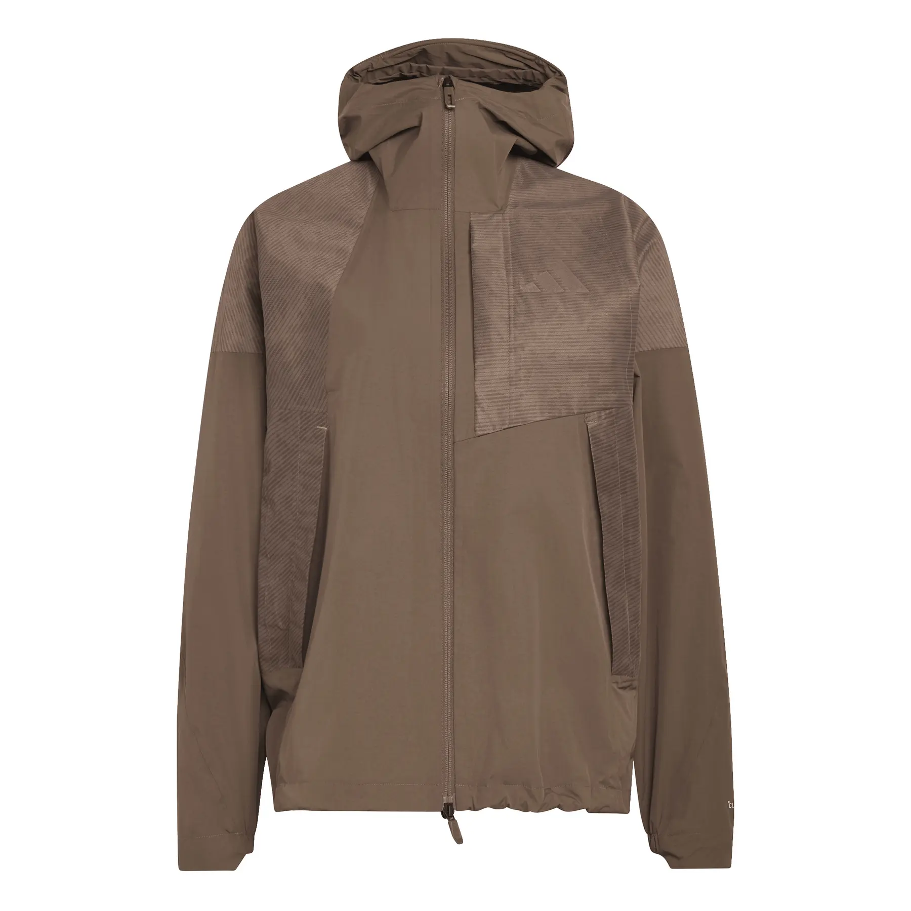 Adidas Women's Marron Hiking Jacket Terrex Xperior 2.5 Layer Hybrid Primeknit Climaproof