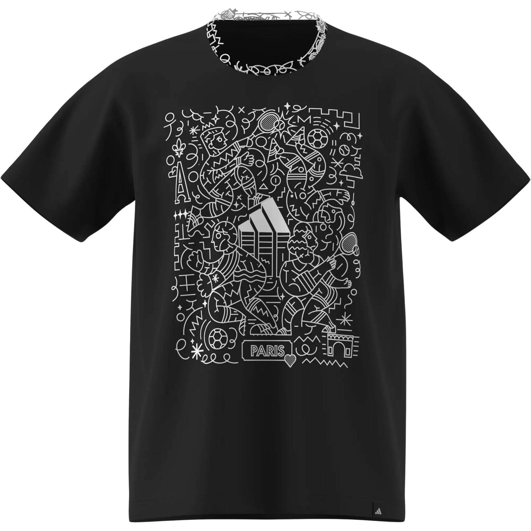 4068804517601 - T-Shirt adidas Paris City Graphic