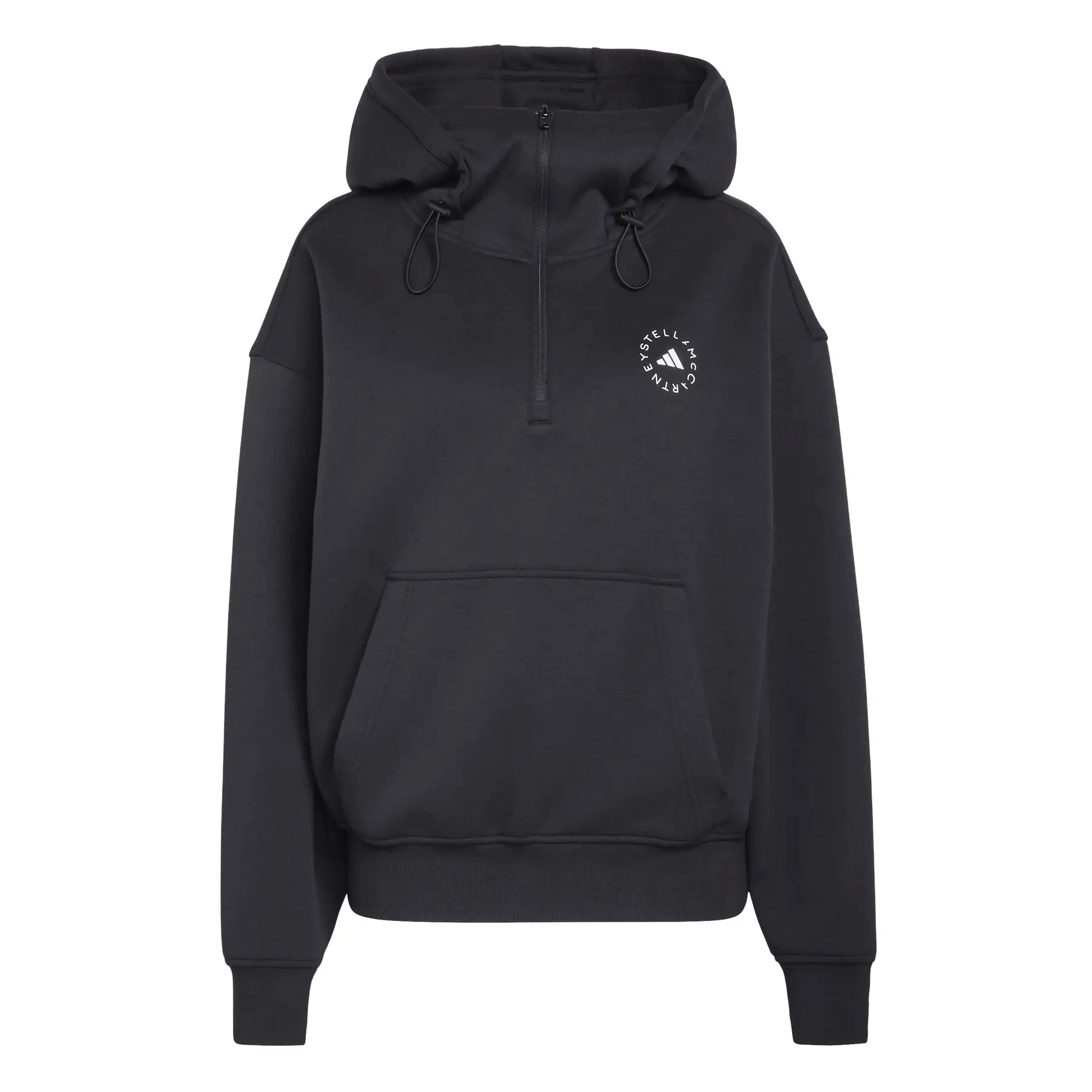 Sweatshirt à Capuche Demi-Zip Femme Adidas By Stella Mccartney
