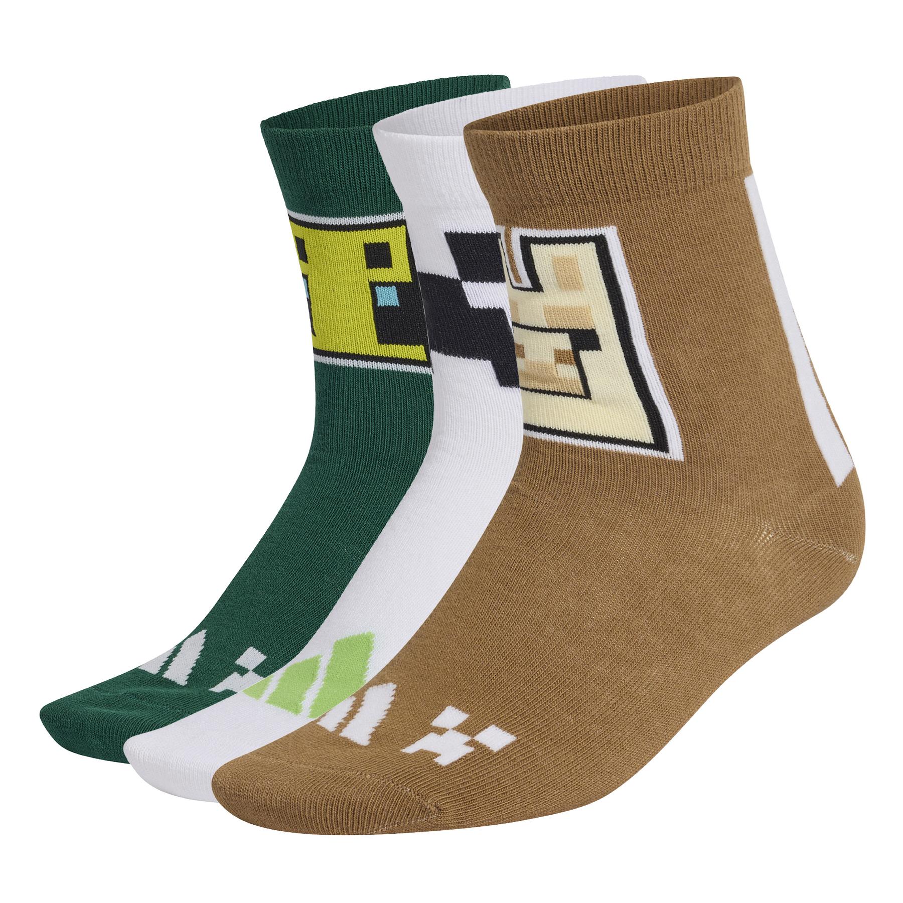 4068817101194 - Socken adidas Minecraft (x3)