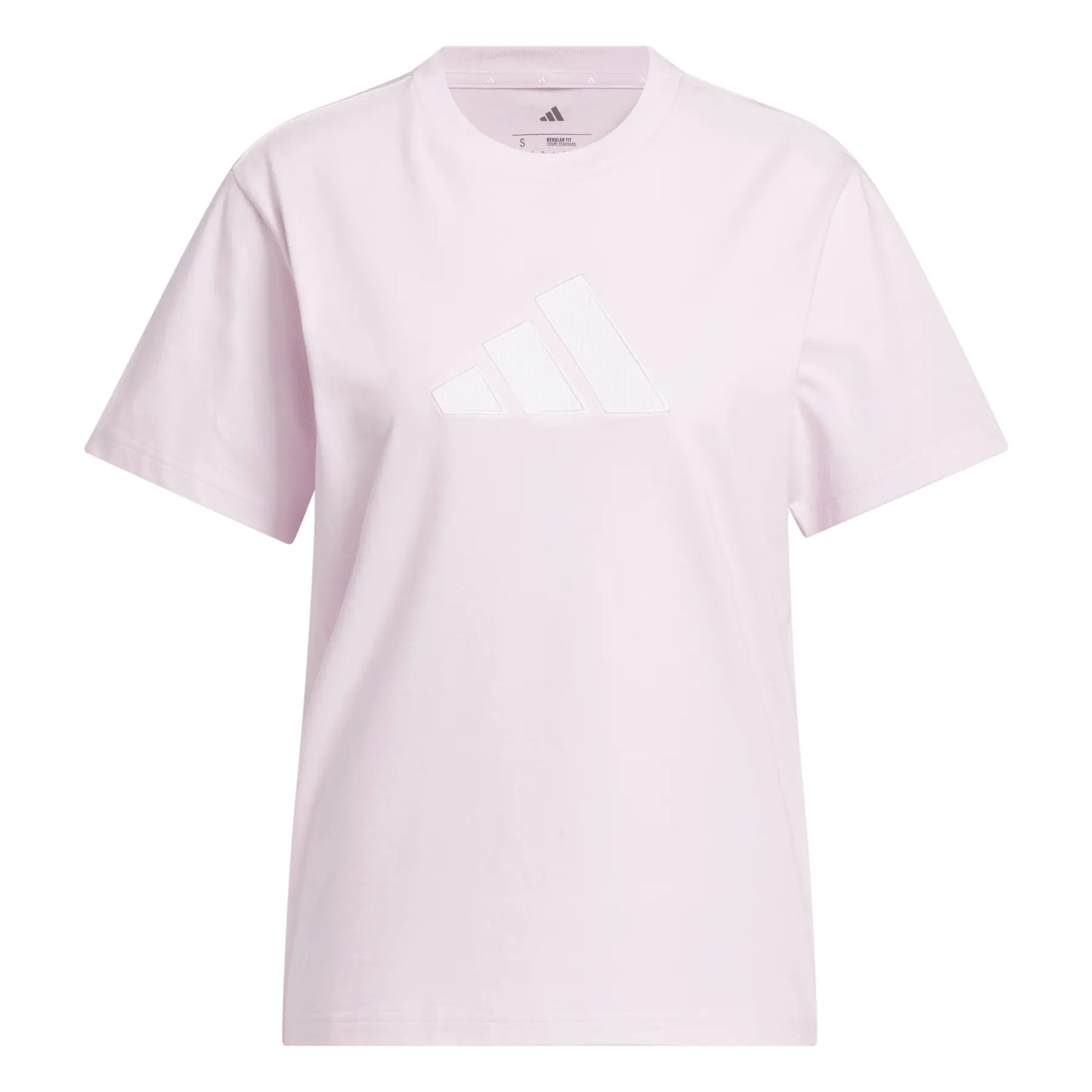 Adidas Femme T-shirt Gingham, Rose, Taille L