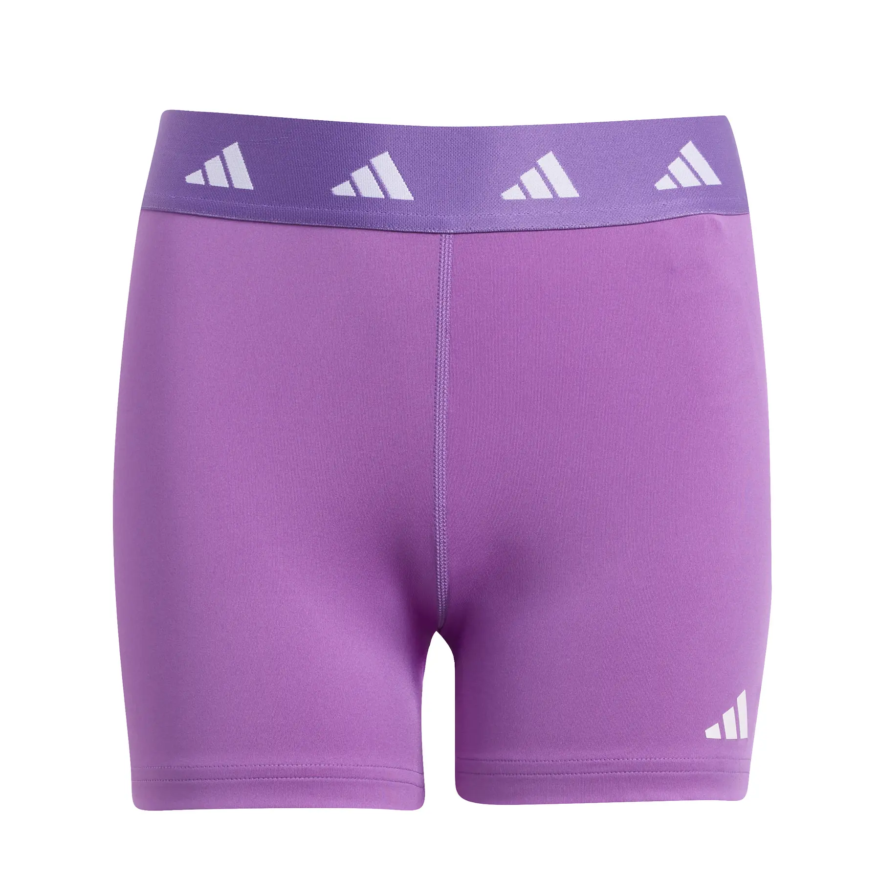 Adidas Girls Violet 'S Shorts Techfit