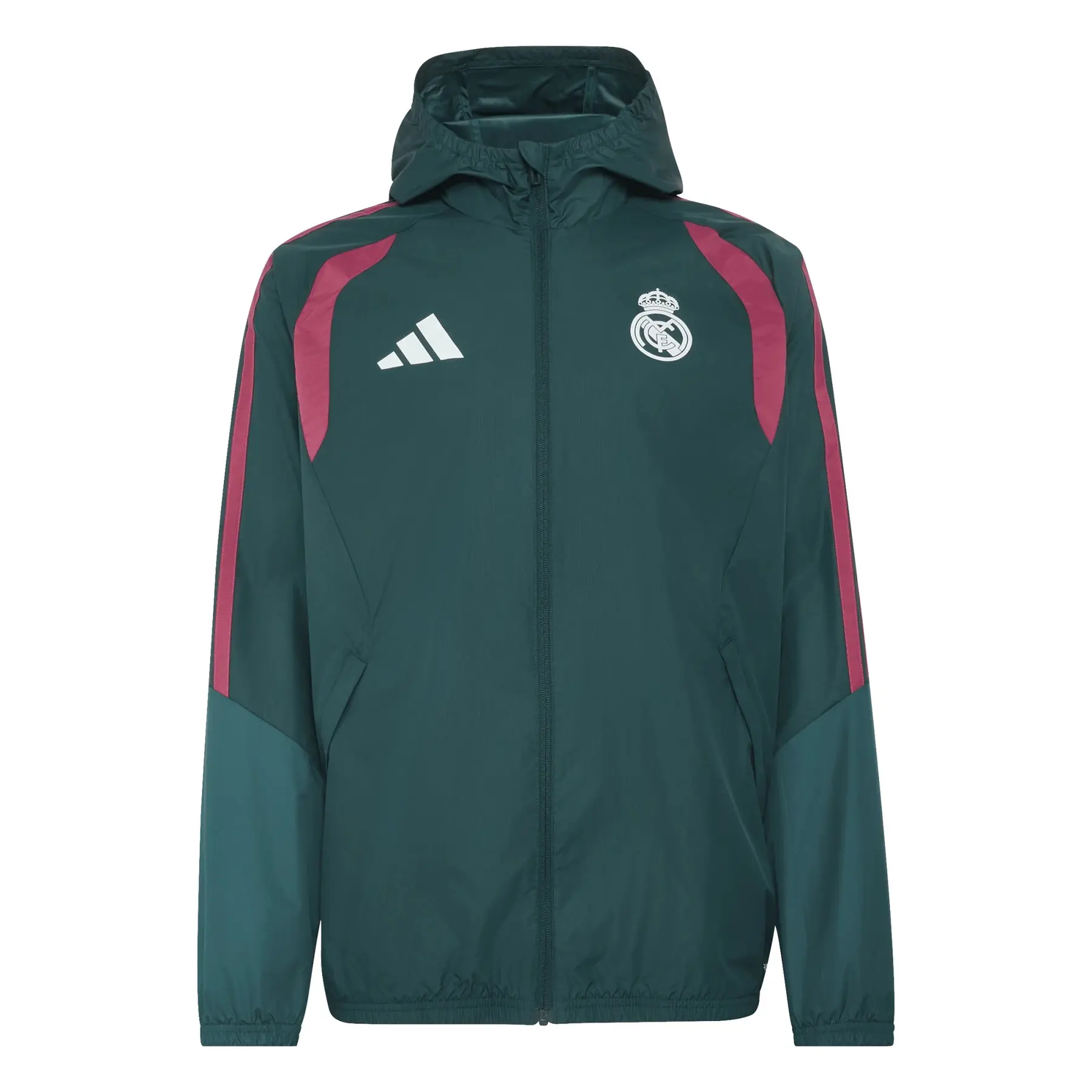 Wasserdichte All Weather Real Madrid Jacke Tiro 2026/27