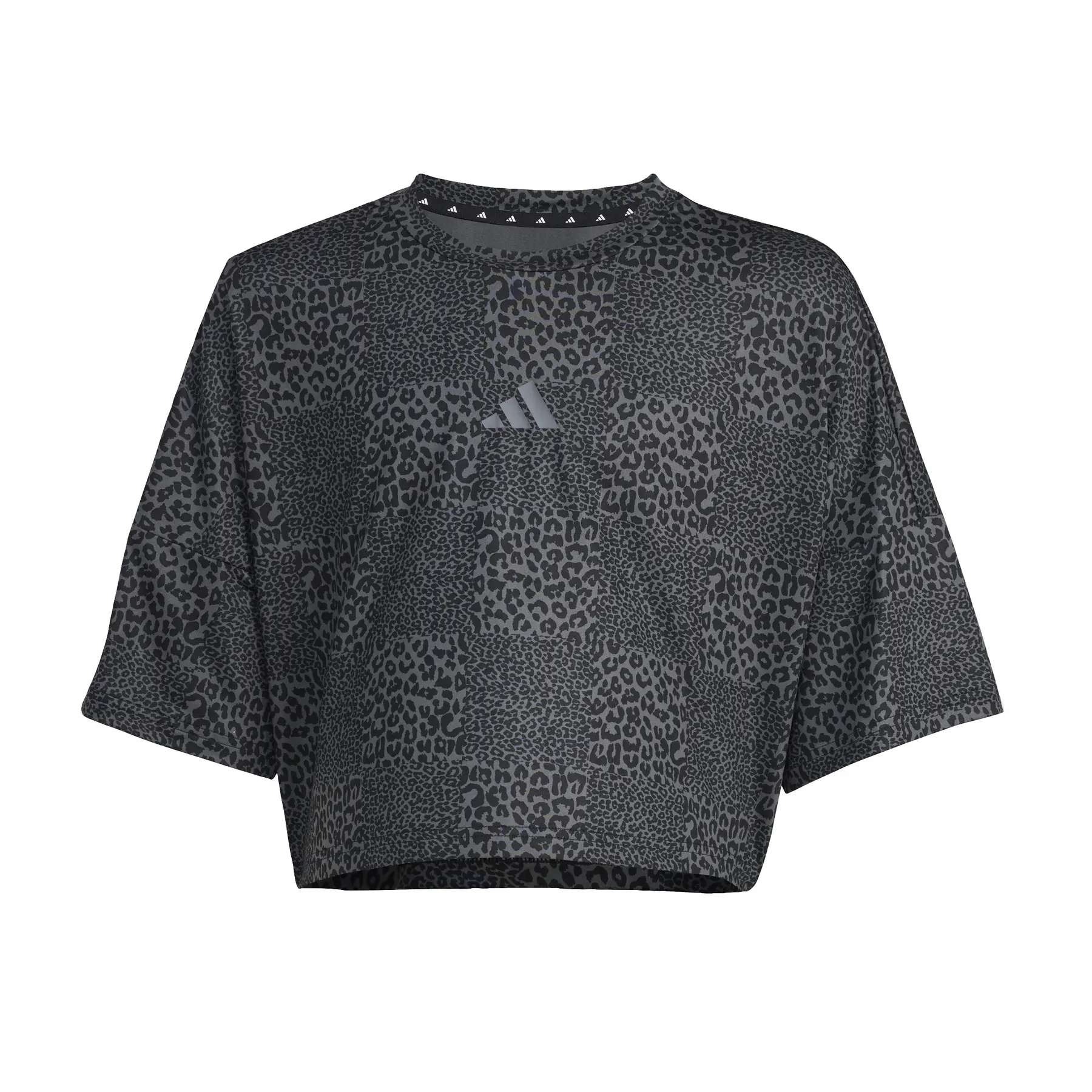 Adidas Girls Noir 'S Jersey Athletic Top Icons