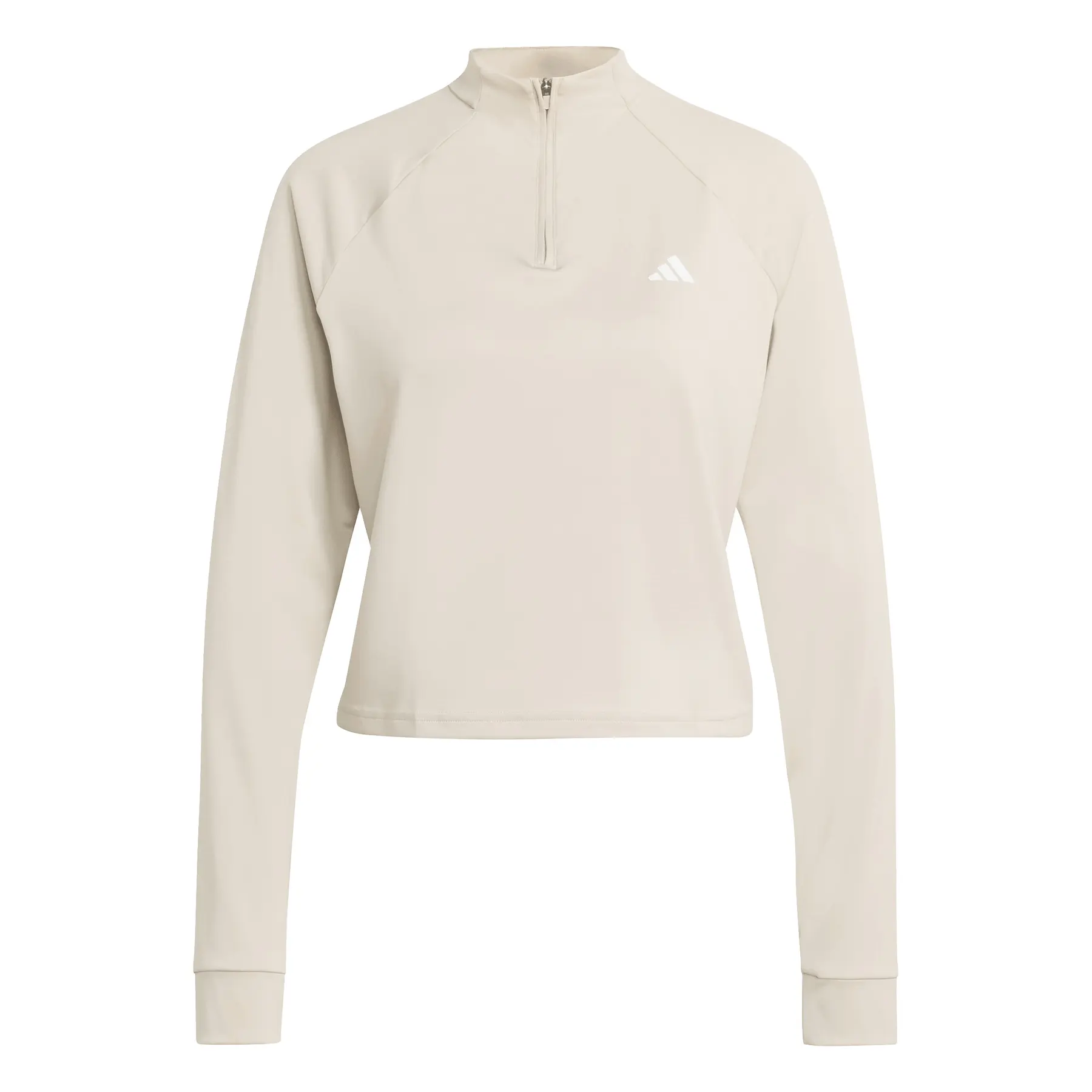 Sweatshirt 1/4 Reißverschluss Damen adidas Essentials Minimal Branding