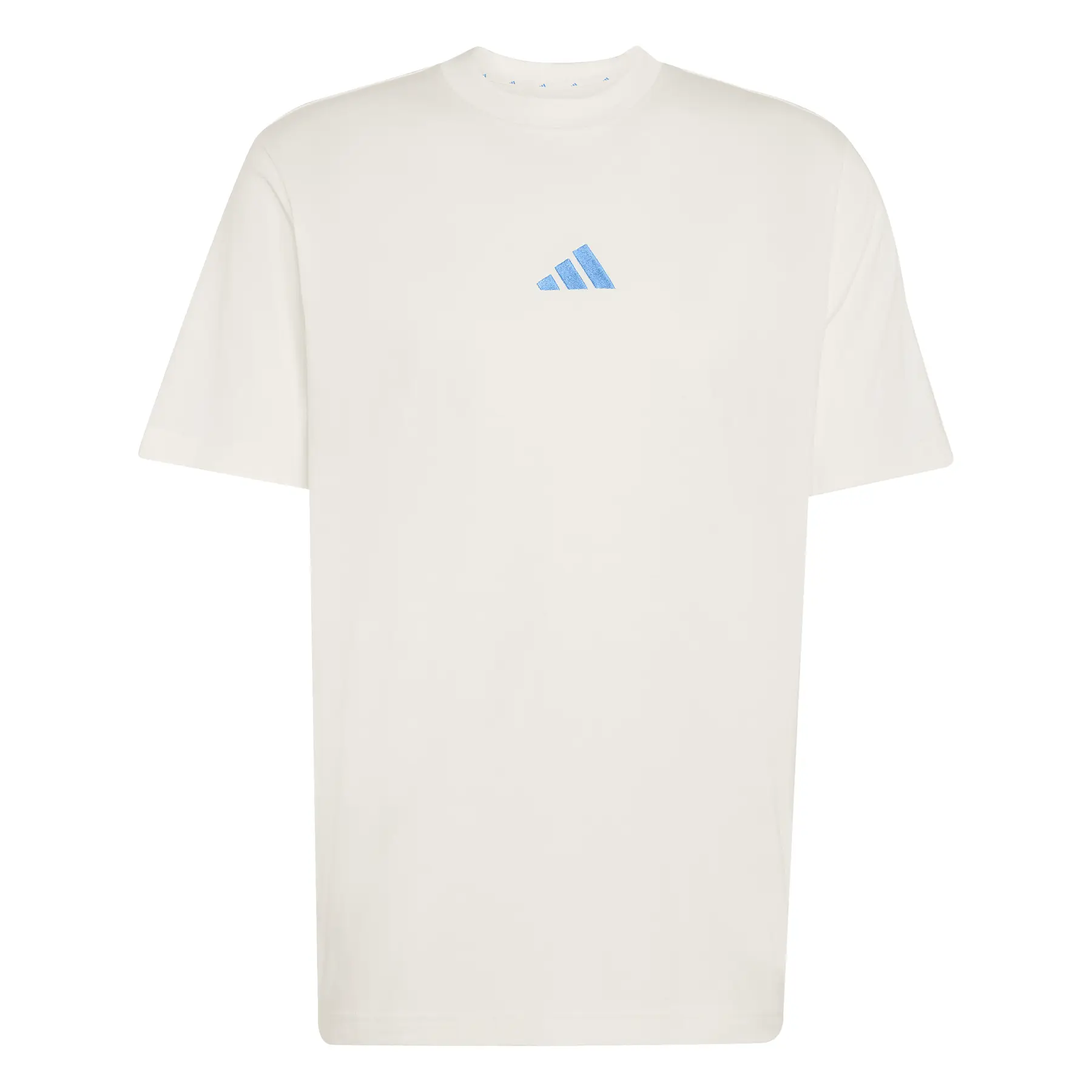 Image of T-Shirt mit kleinem Logo aus Jersey adidas Essentials