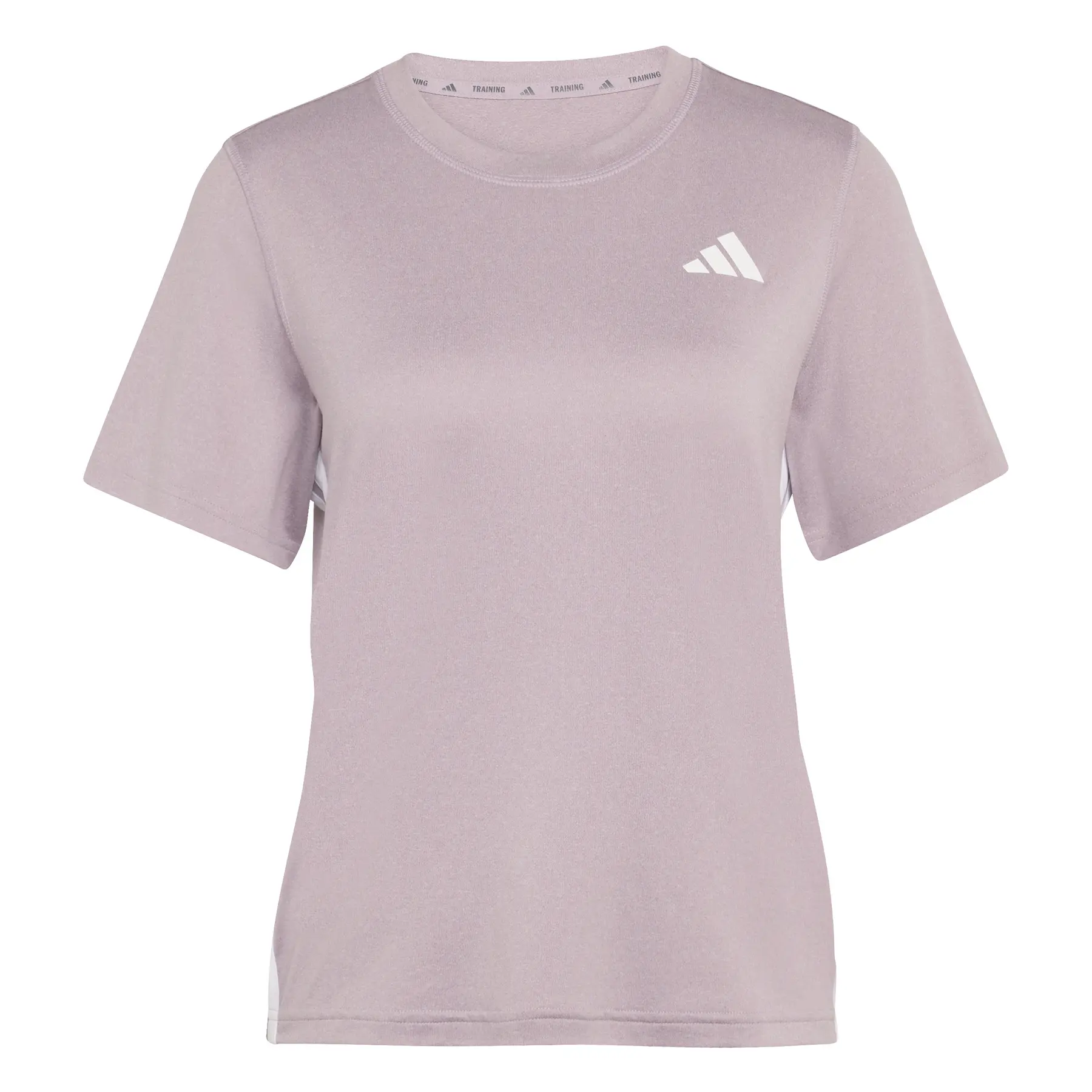 Adidas Women's Violet T-Shirt Workout Essentials 3-Stripes