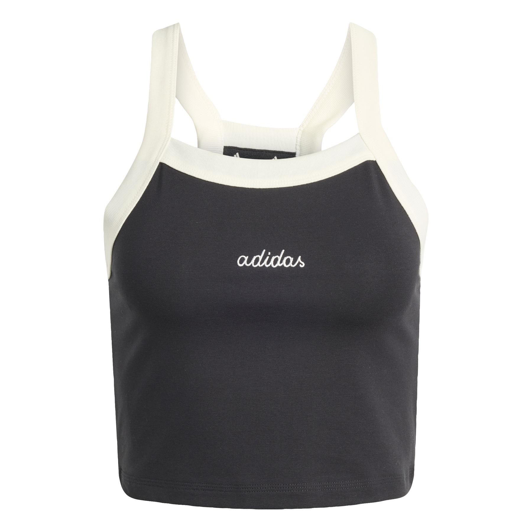 Top con grafica ricamata donna adidas Essentials Colorpop
