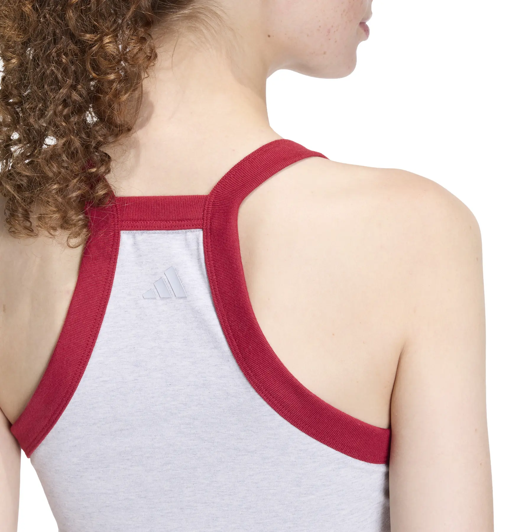 Women's embroidered graphic tank top adidas Essentials Colorpop