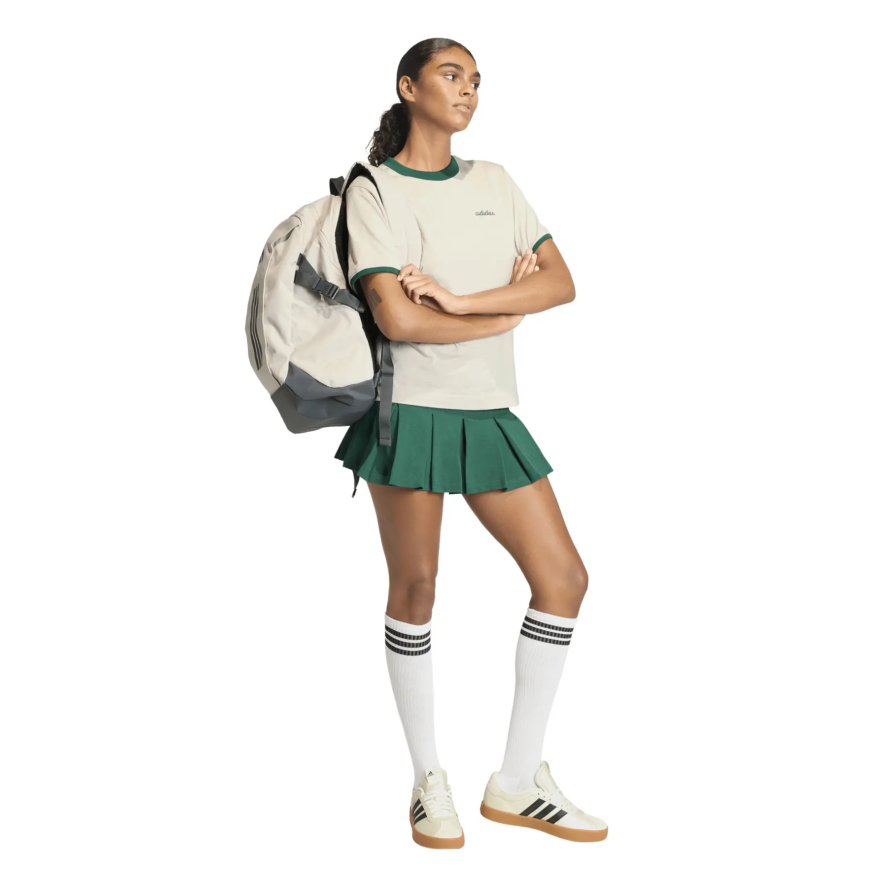 Pleated skirt with inner leggings for women adidas Essentials