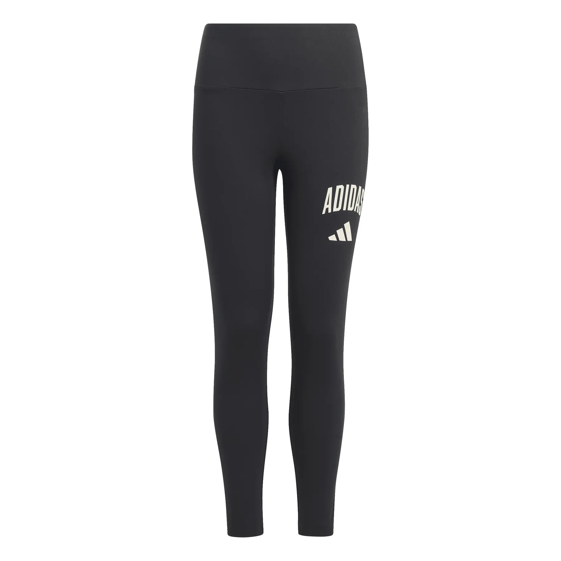 Adidas Girls Noir ' Leggings Collegiate Typography