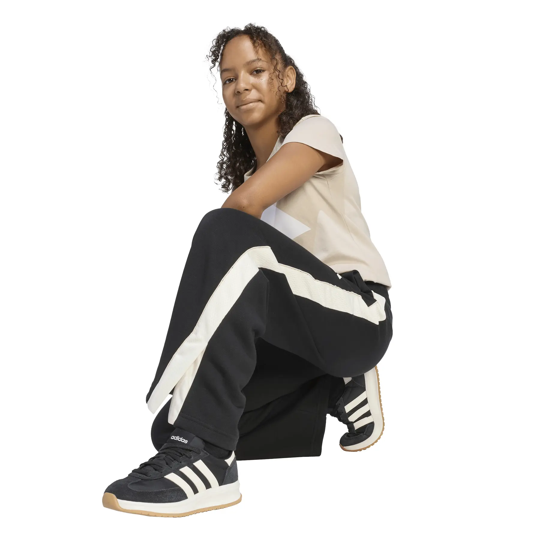 Wide-leg girl's jogging trousers adidas Stadium | Handball-Store