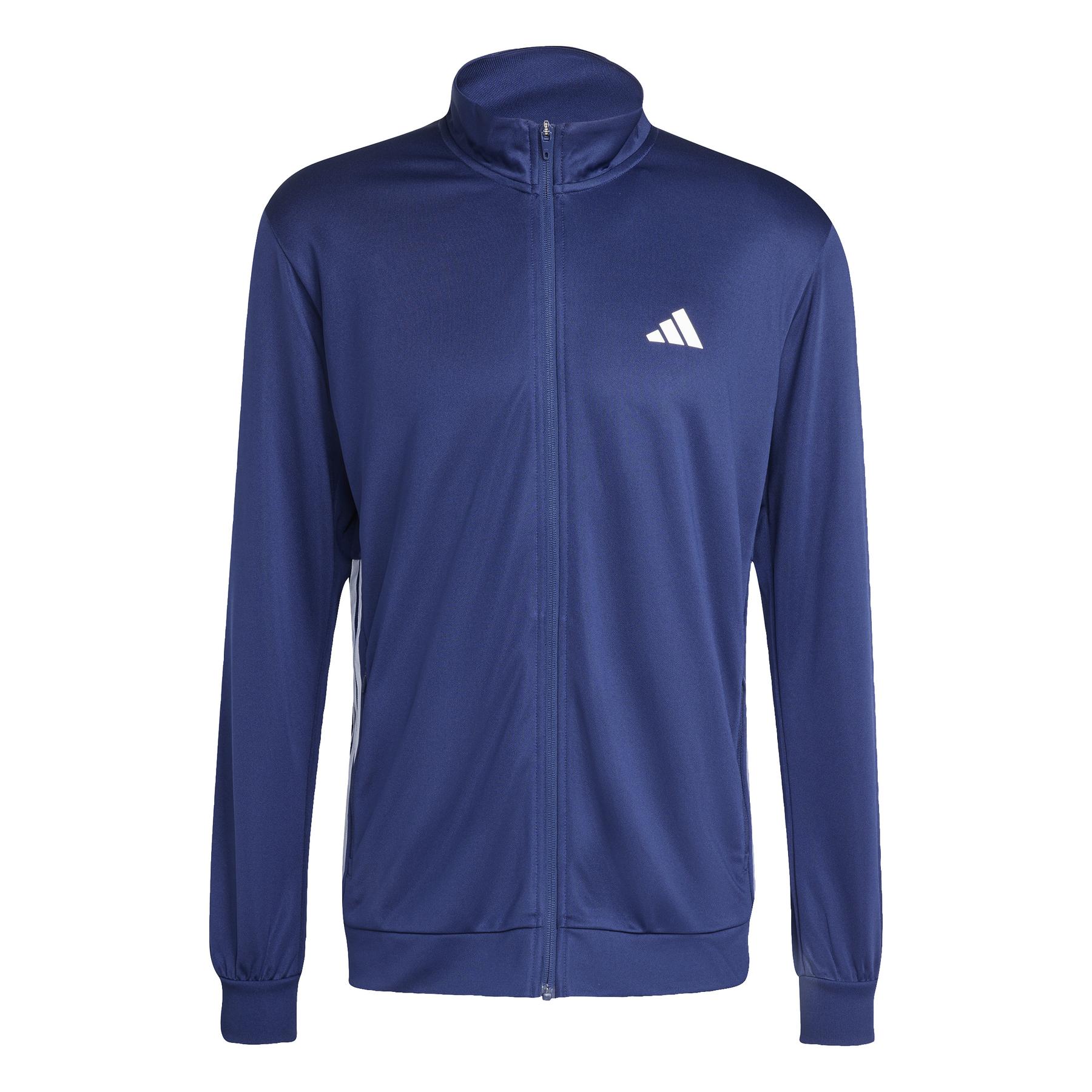 Giacca sportiva adidas Essentials All-Set 3-Stripes Knit Track Top