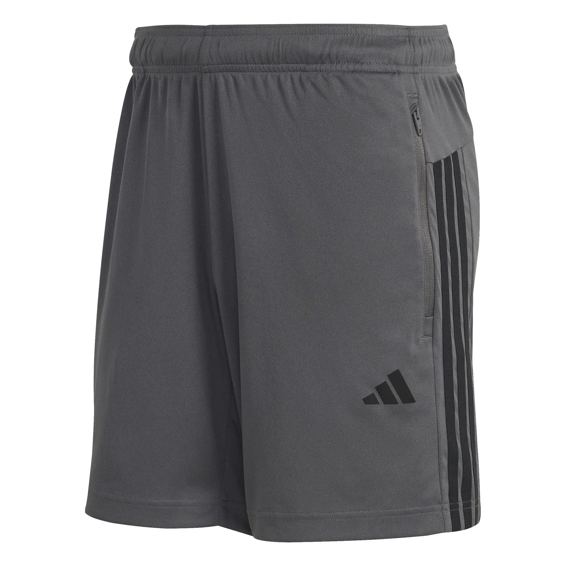 Adidas Men's Gris Short Essentials Base 3-Stripes