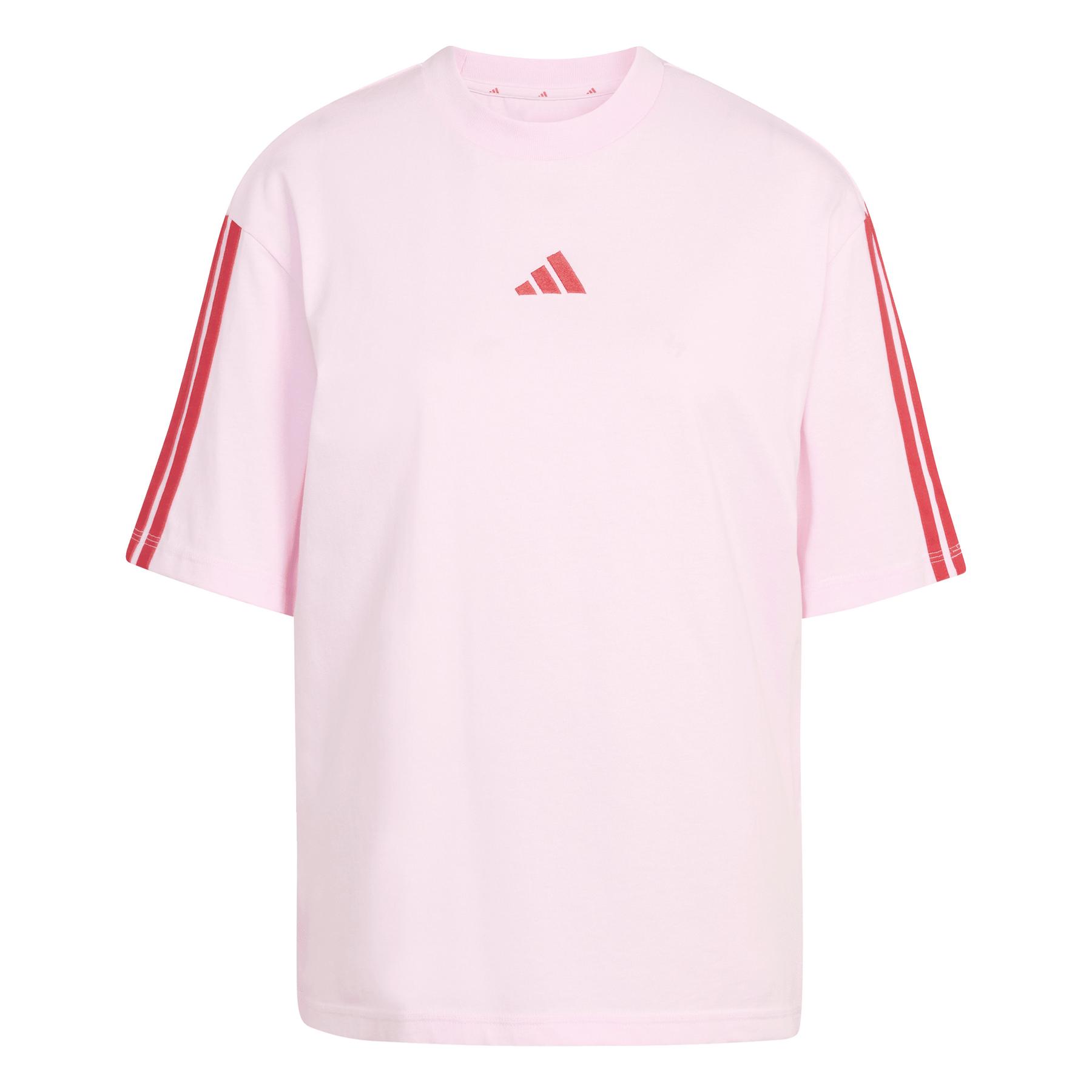 T-shirt da donna adidas Essentials 3-Stripes Boyfriend