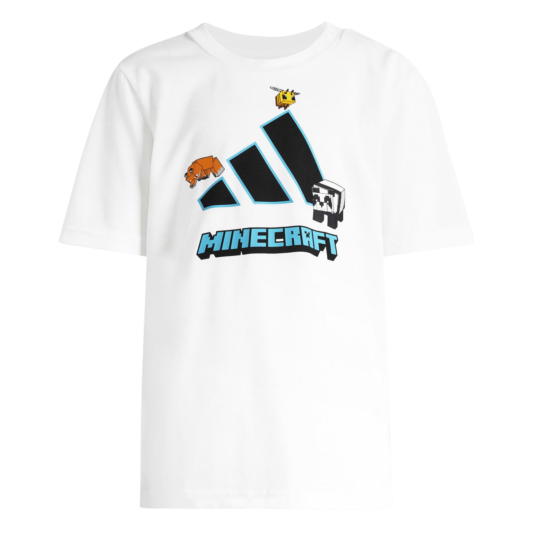 T-shirt per bambini adidas Minecraft